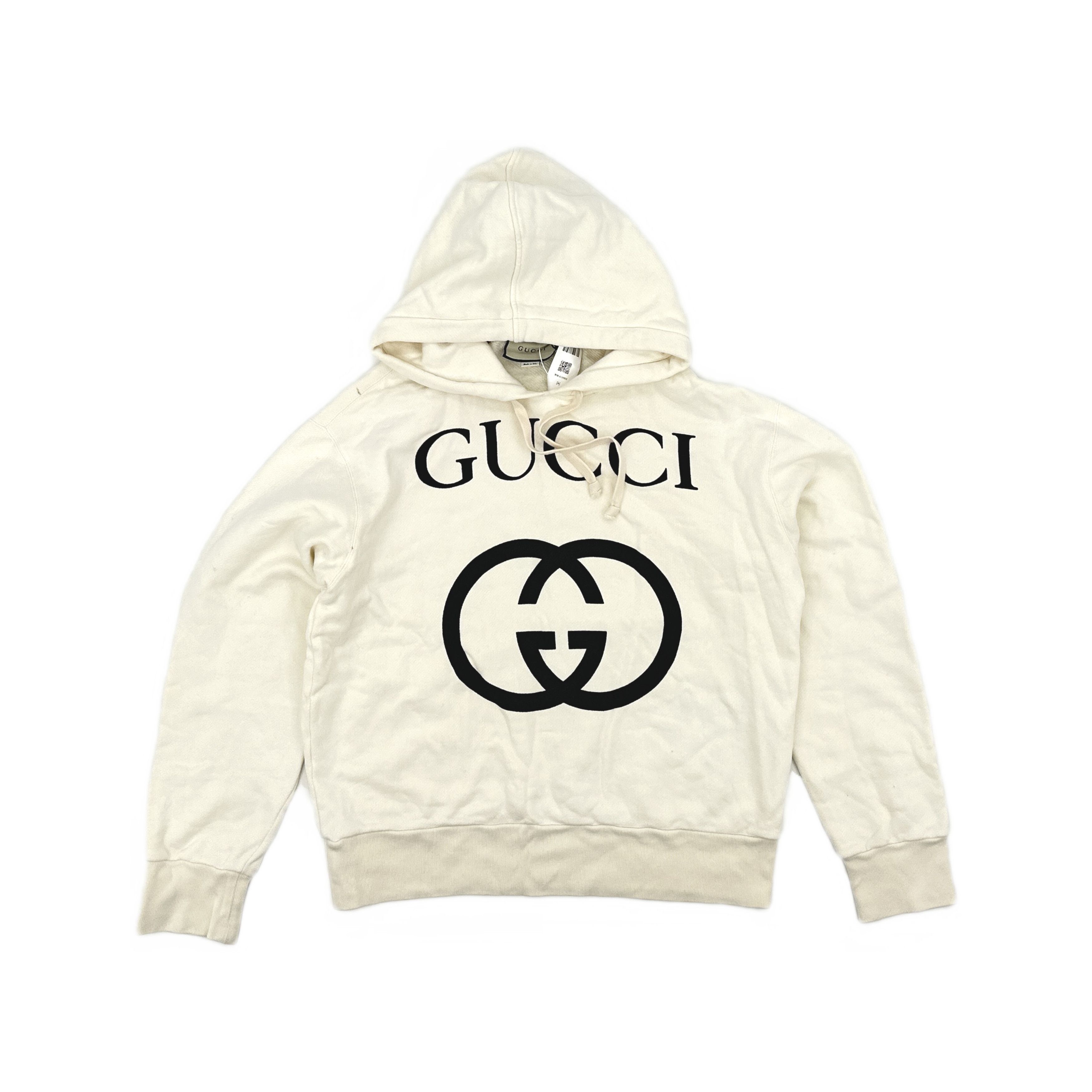 Gucci Gucci Logo Print Hoodie Size S Size US S / EU 44-46 / 1 - 2 Thumbnail