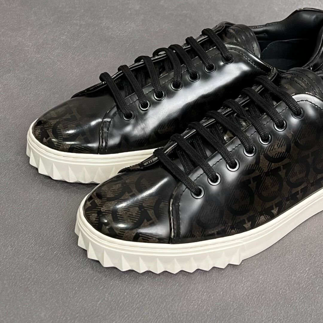 Salvatore Ferragamo Salvatore Ferragamo Casual Brown Lowtop Sneakers 7 Men Size US 7 / EU 40 - 3 Thumbnail