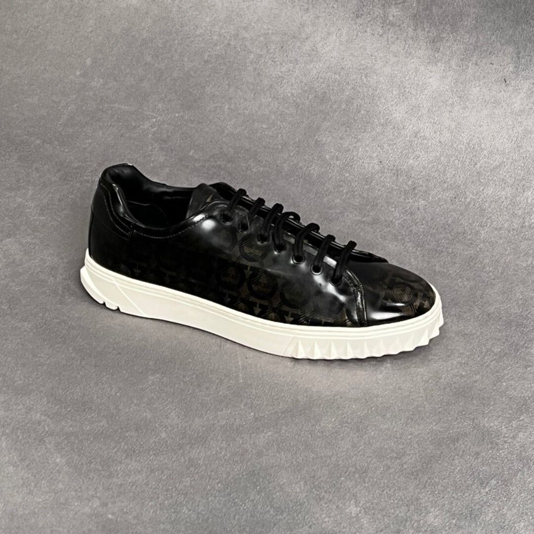 Salvatore Ferragamo Salvatore Ferragamo Casual Brown Lowtop Sneakers 7 Men Size US 7 / EU 40 - 4 Thumbnail