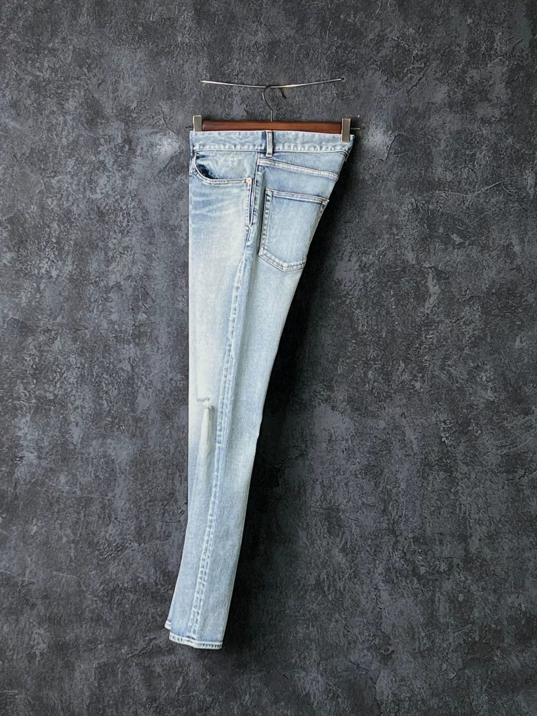 Saint Laurent Paris Saint Laurent Paris Denim Blue Denim Jeans 30 Men Size US 30 / EU 46 - 7 Thumbnail