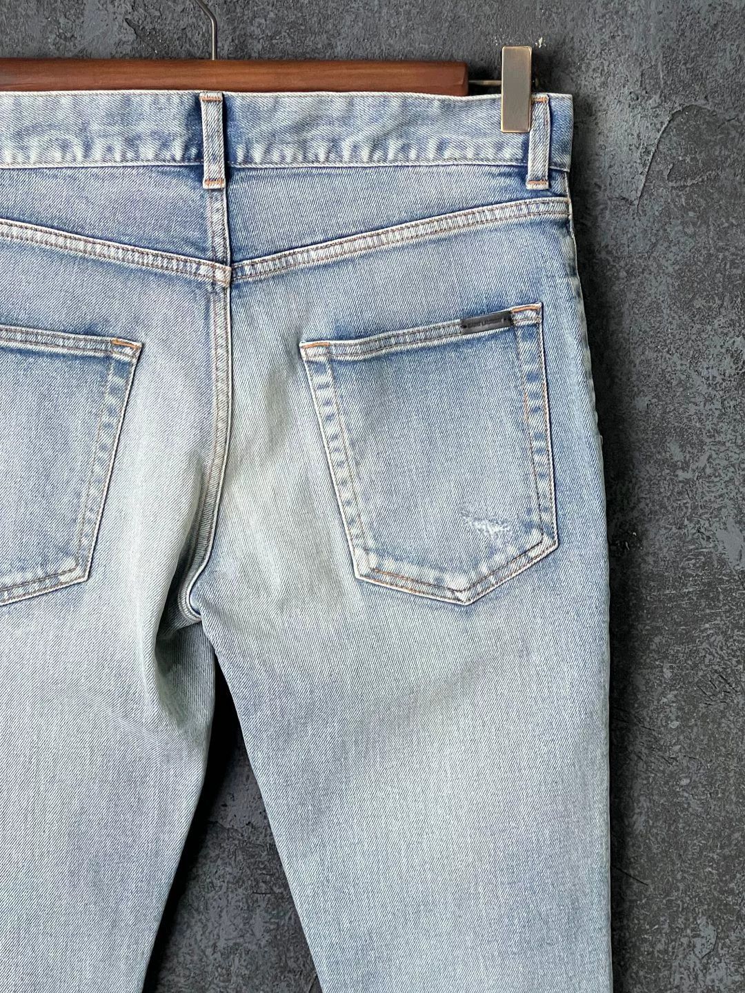 Saint Laurent Paris Saint Laurent Paris Denim Blue Denim Jeans 30 Men Size US 30 / EU 46 - 5 Thumbnail
