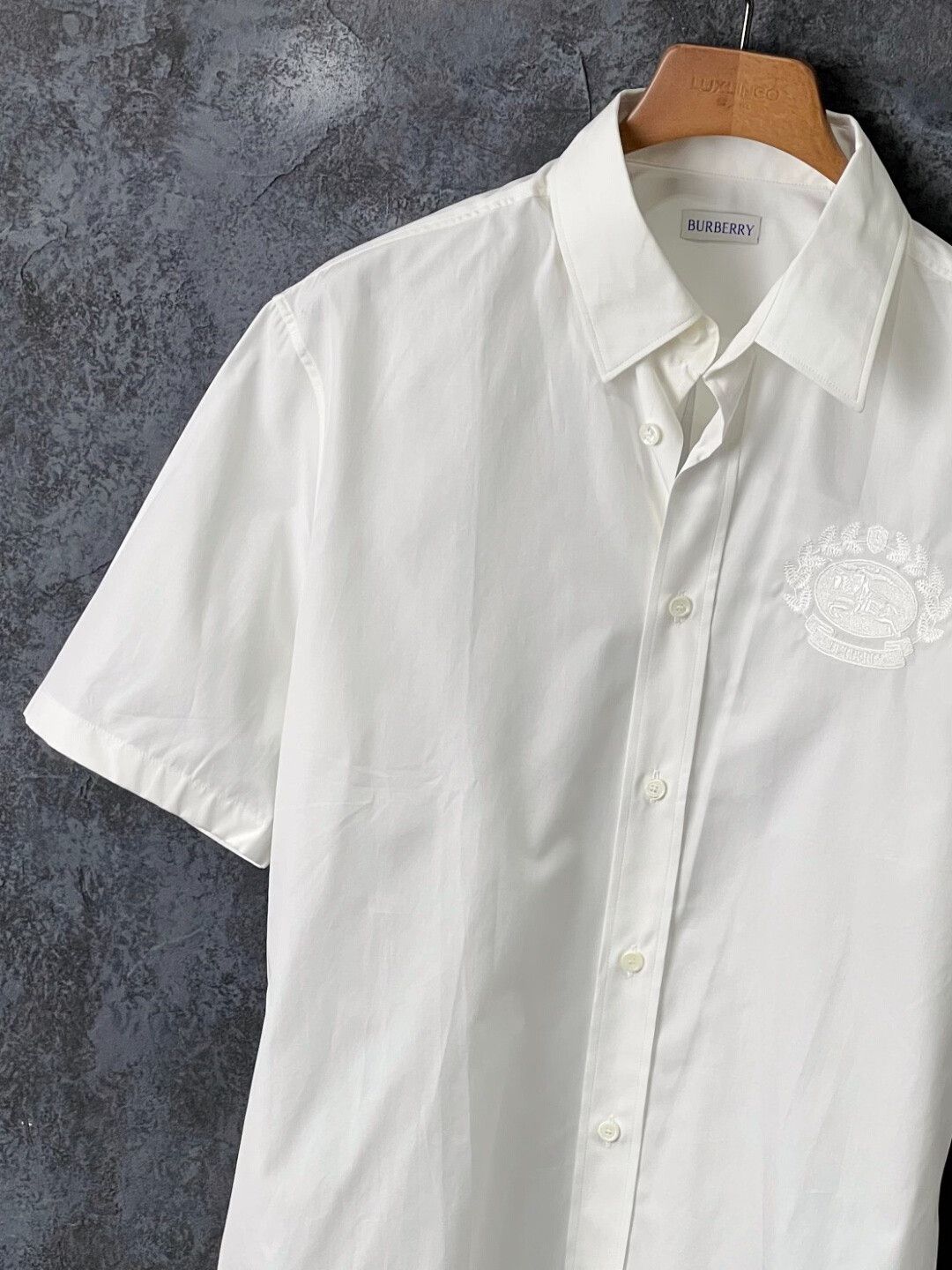 Burberry Burberry Cotton Embroidered Shirt m Men Size US M / EU 48-50 / 2 - 5 Thumbnail