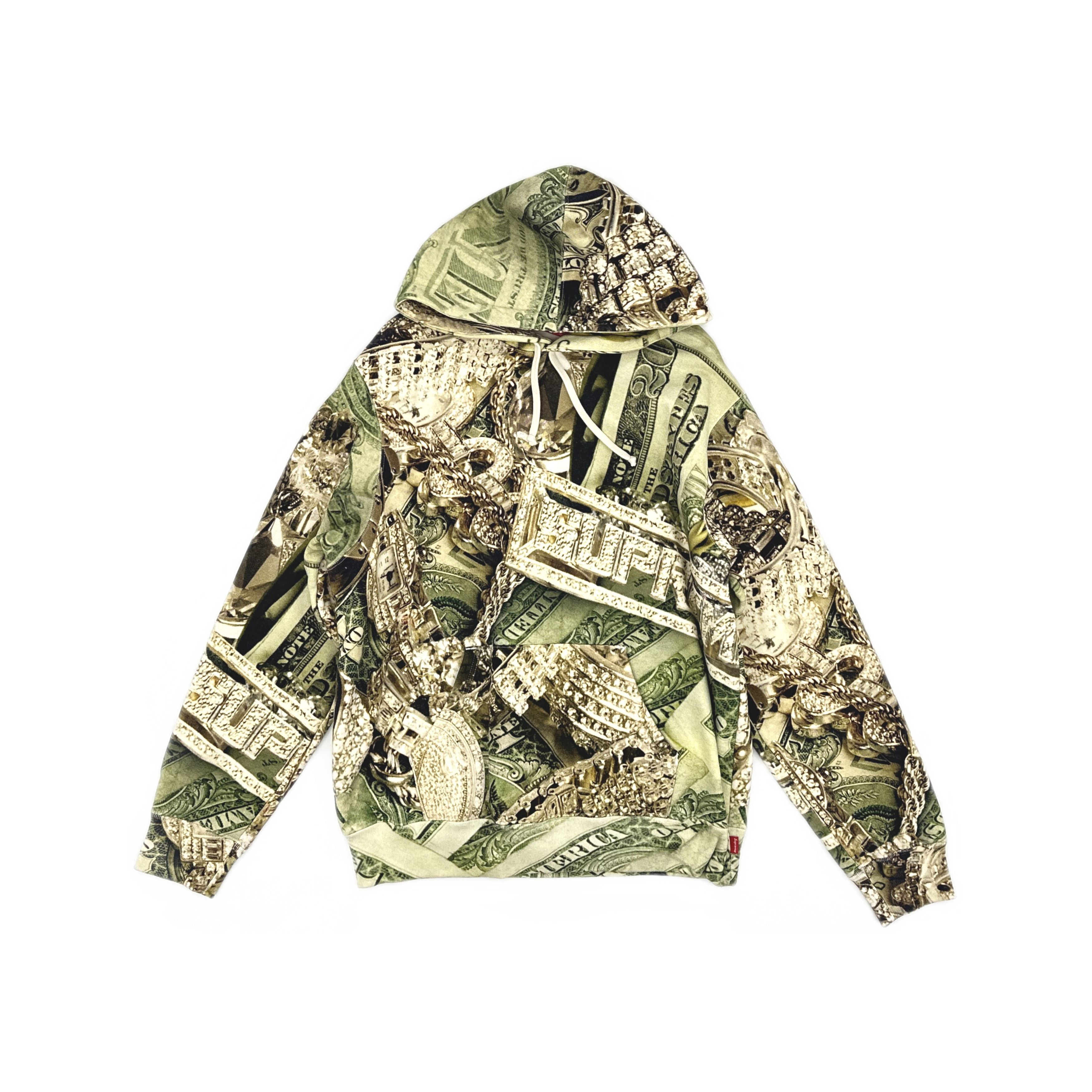 Supreme Supreme Bling Hooded Sweatshirt S Size US S / EU 44-46 / 1 - 2 Thumbnail