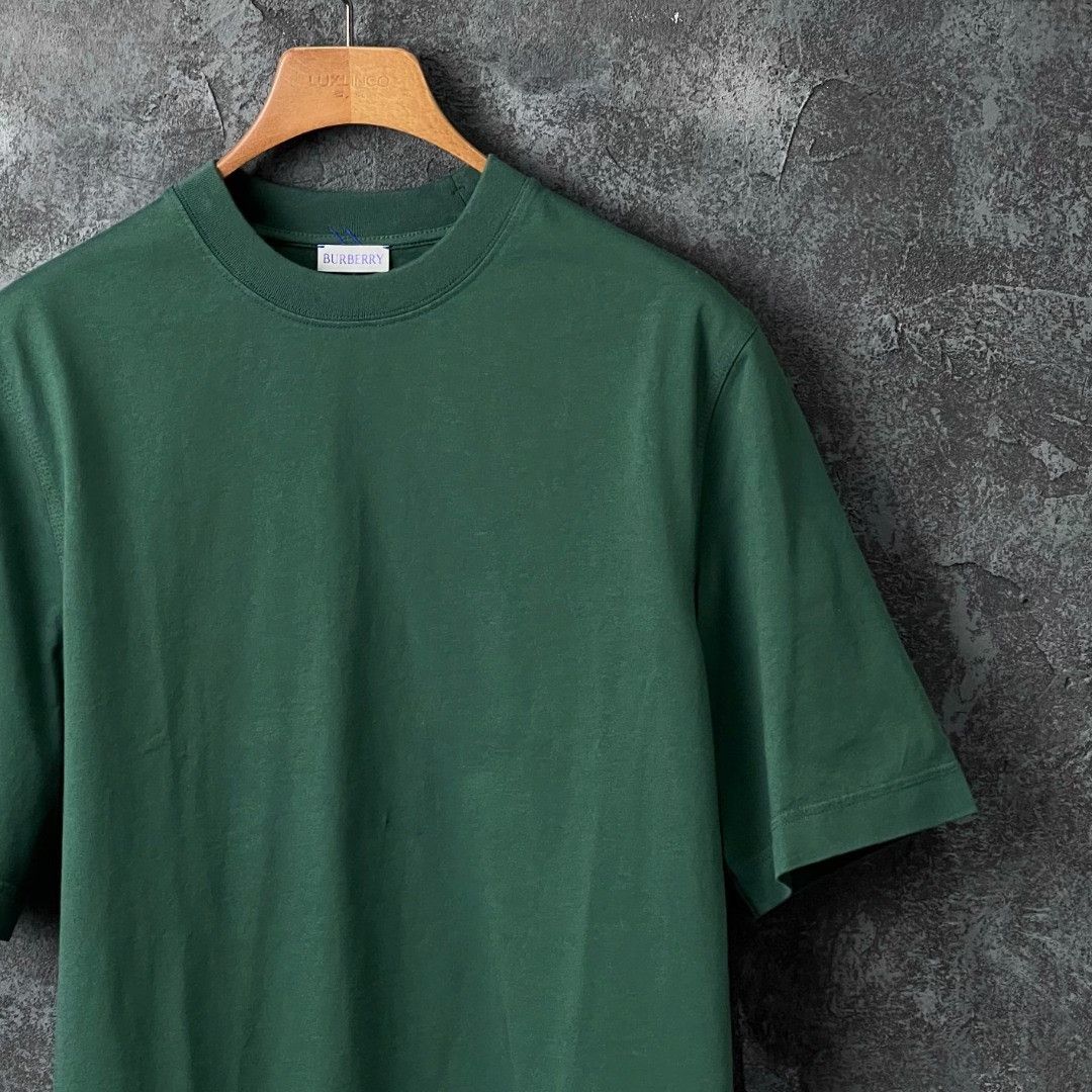 Burberry Burberry Cotton Green T-Shirt xs Men Size US XS / EU 42 / 0 - 3 Thumbnail