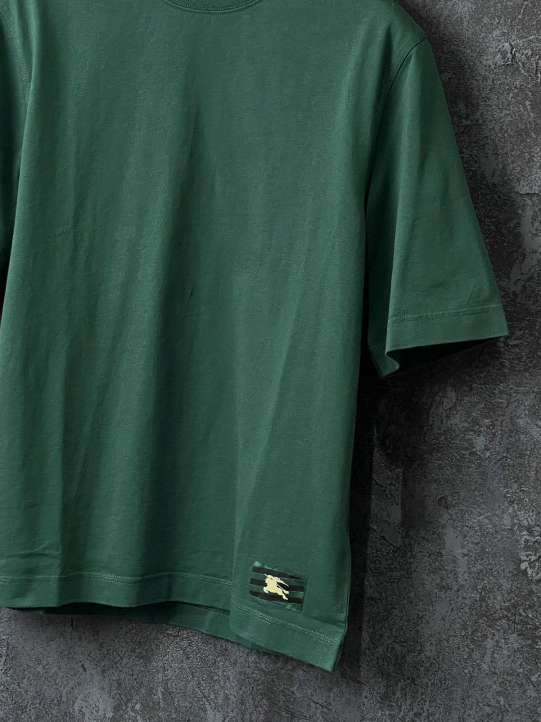 Burberry Burberry Cotton Green T-Shirt xs Men Size US XS / EU 42 / 0 - 6 Thumbnail