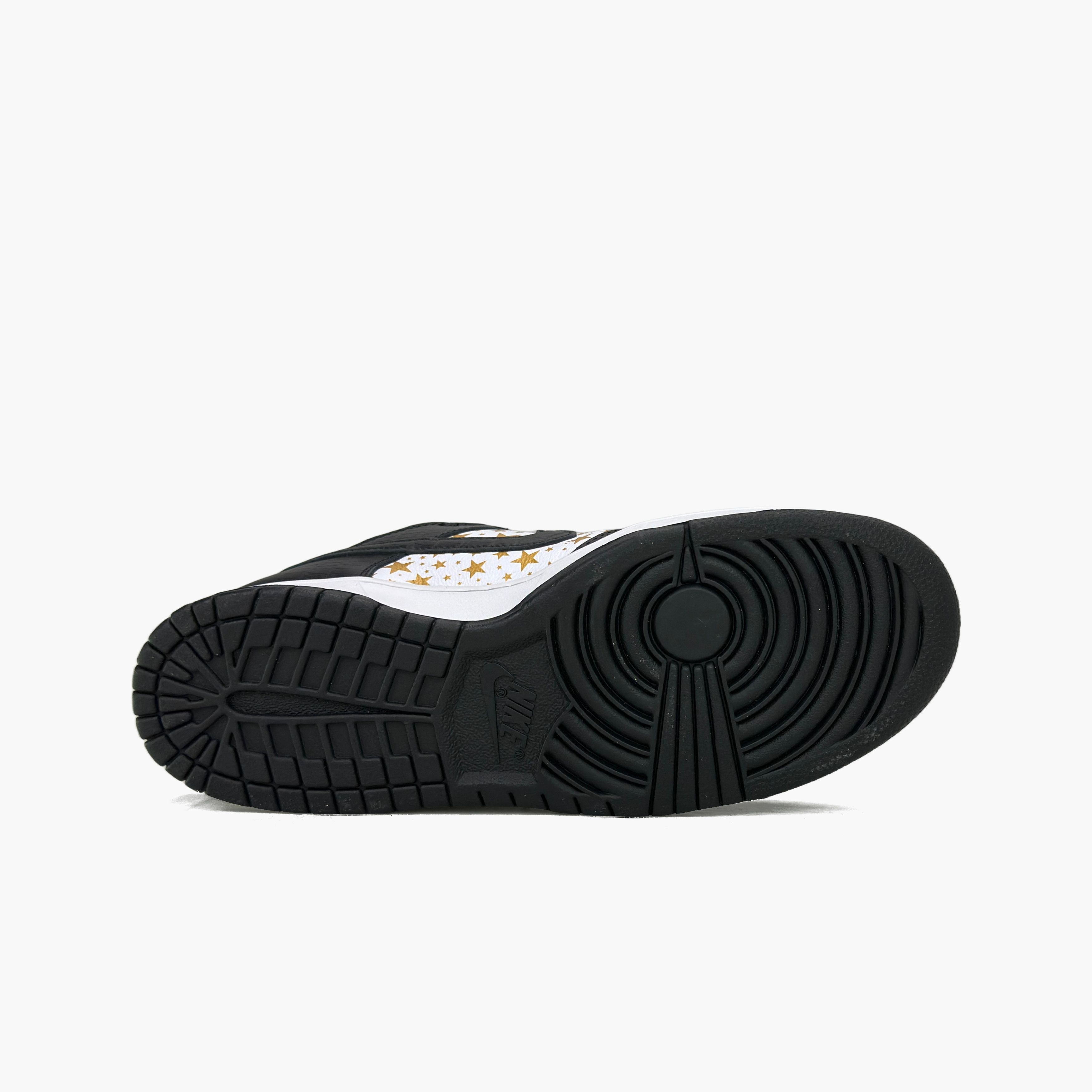 Nike Nike x Supreme SB Dunk Low Black Stars EU 40.5 Size US 7.5 / EU 40-41 - 8 Thumbnail