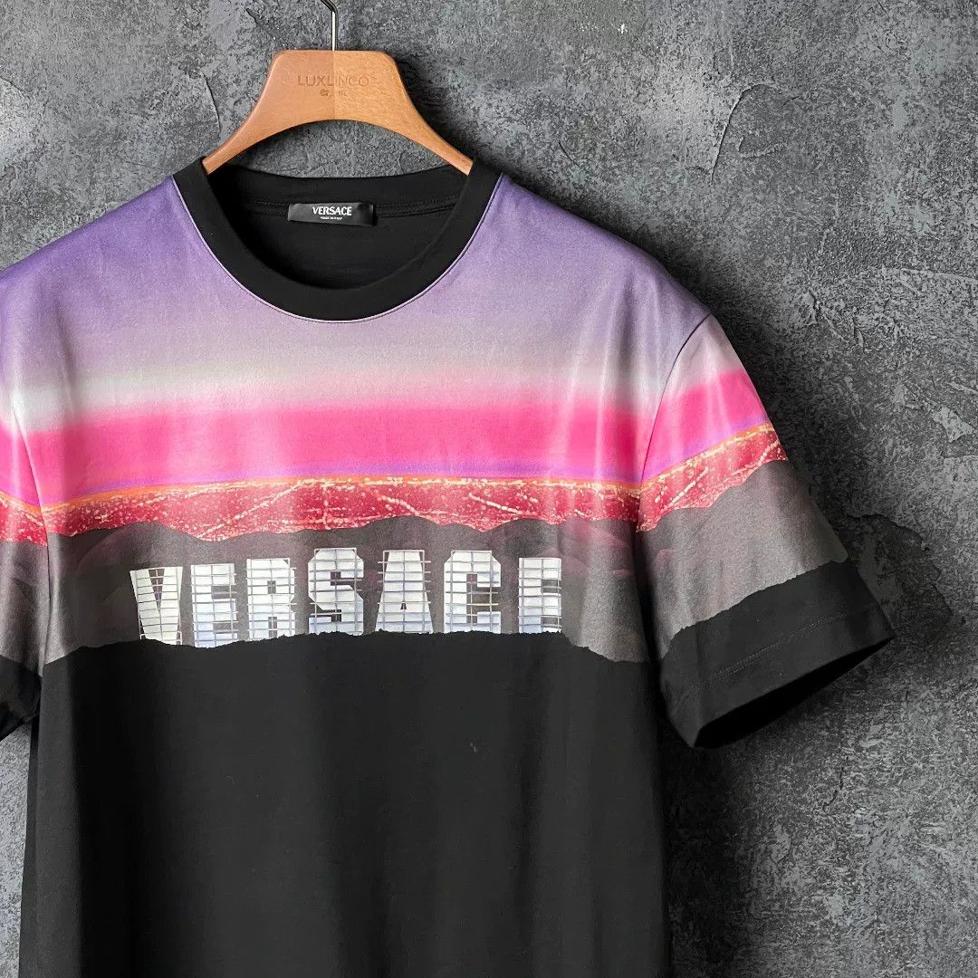 Versace Versace Cotton Printed T-Shirt xl Men Size US XL / EU 56 / 4 - 3 Thumbnail