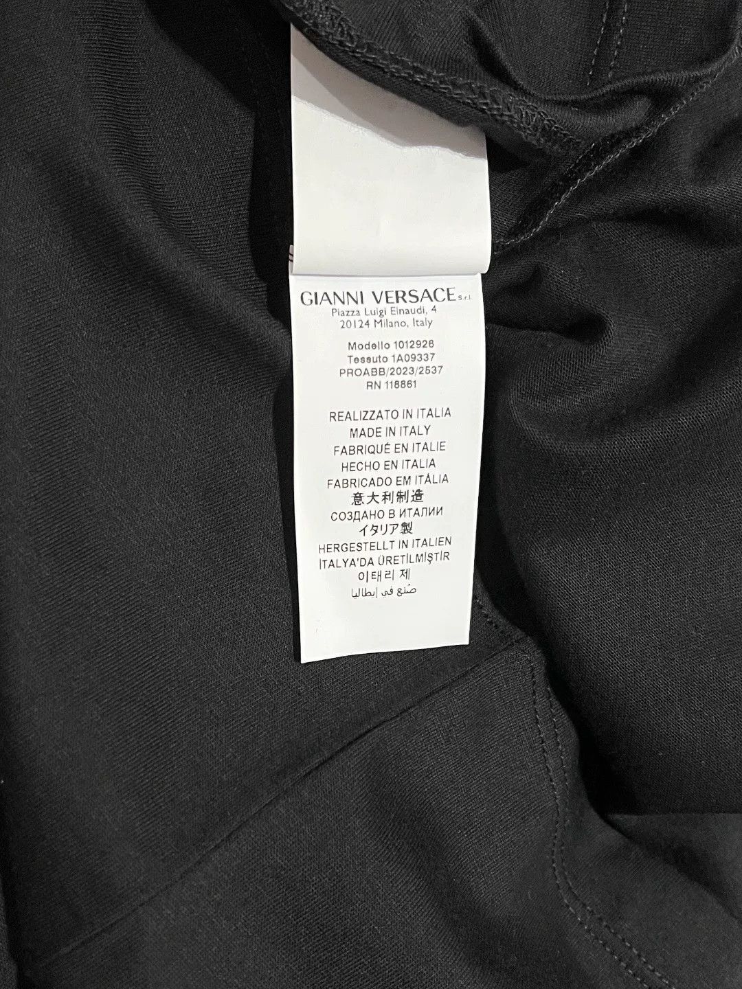 Versace Versace Cotton Printed T-Shirt xl Men Size US XL / EU 56 / 4 - 8 Thumbnail