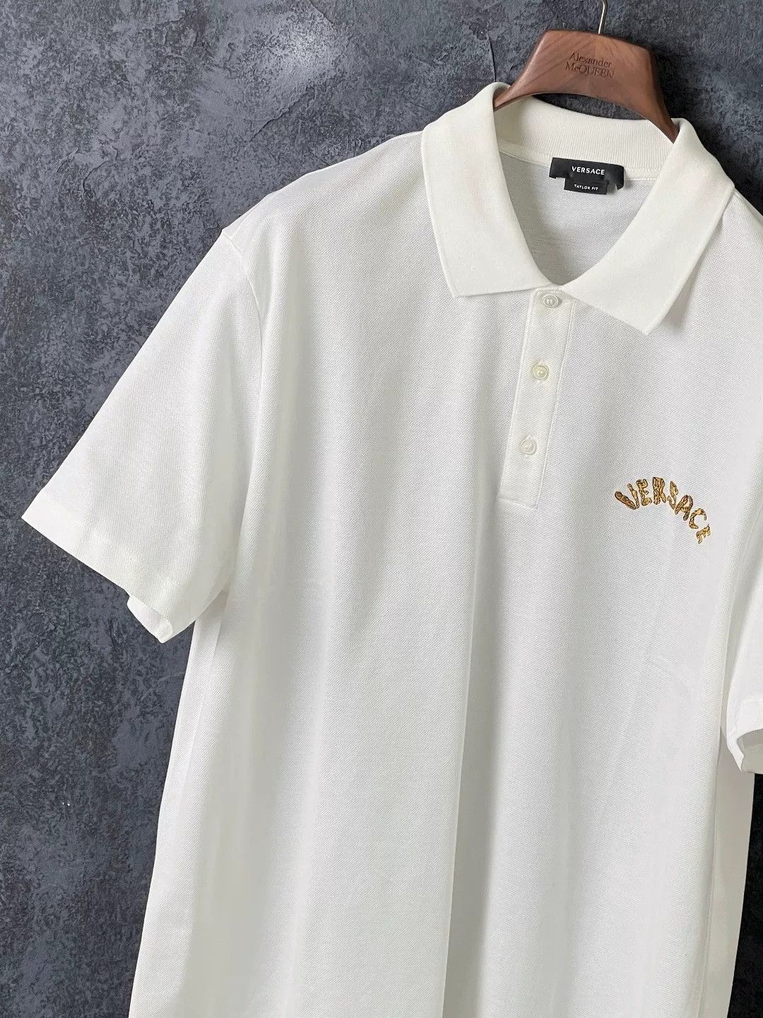 Versace Versace Cotton White Polo xl Men Size US XL / EU 56 / 4 - 5 Thumbnail