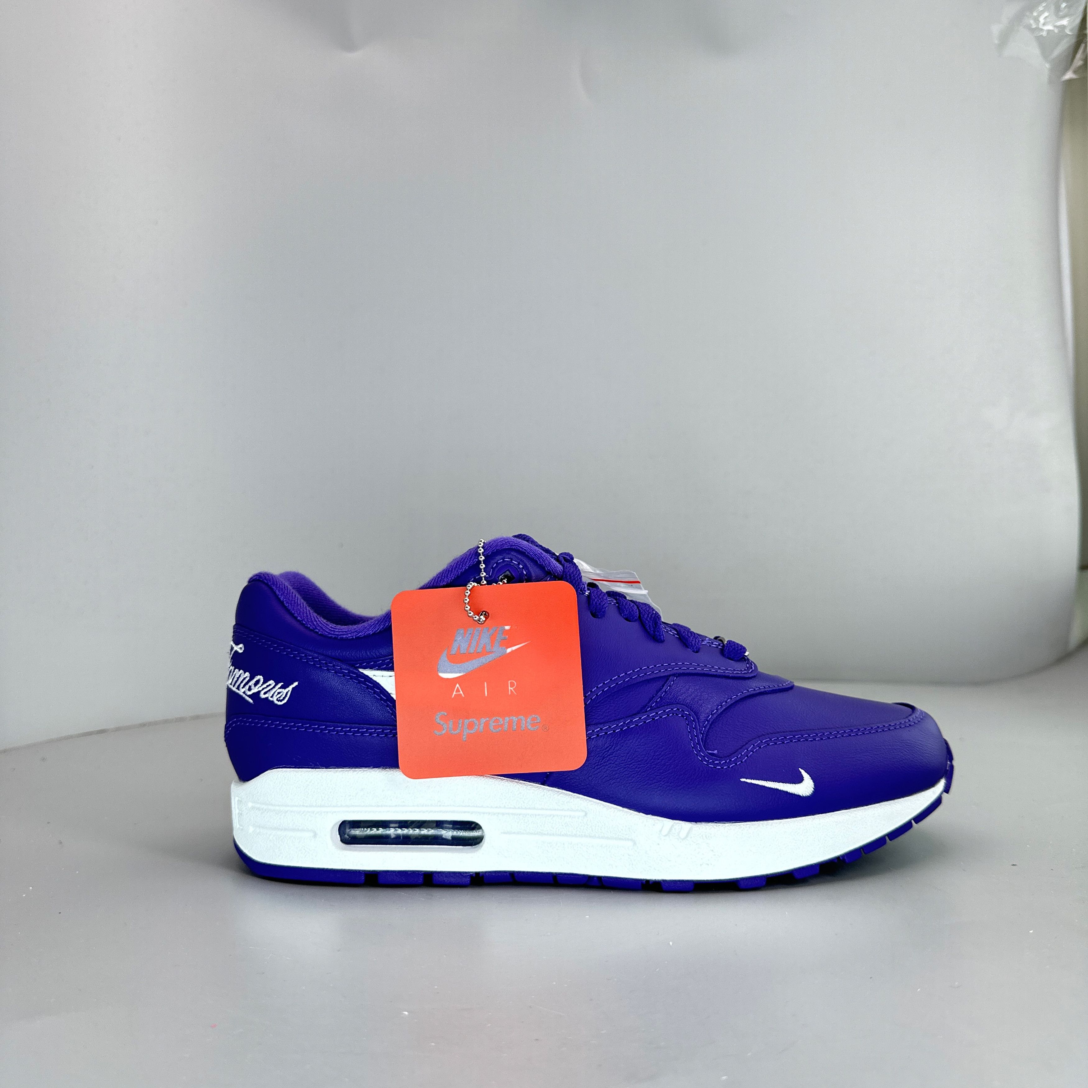 Nike Supreme x Nike Varsity Purple Air Max 1 Size 8.5 Size US 9 / EU 42 - 12 Thumbnail