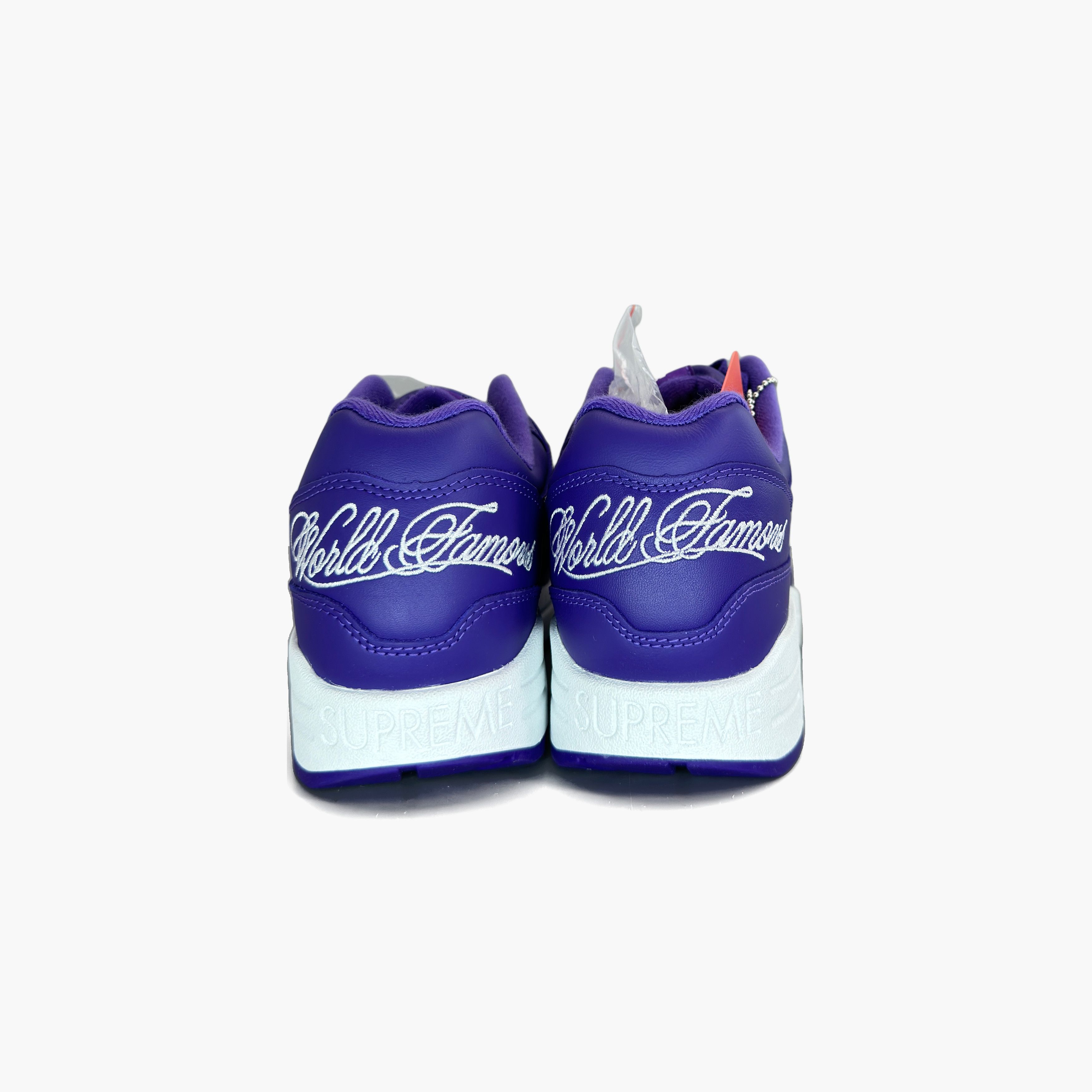 Nike Supreme x Nike Varsity Purple Air Max 1 Size 8.5 Size US 9 / EU 42 - 7 Thumbnail