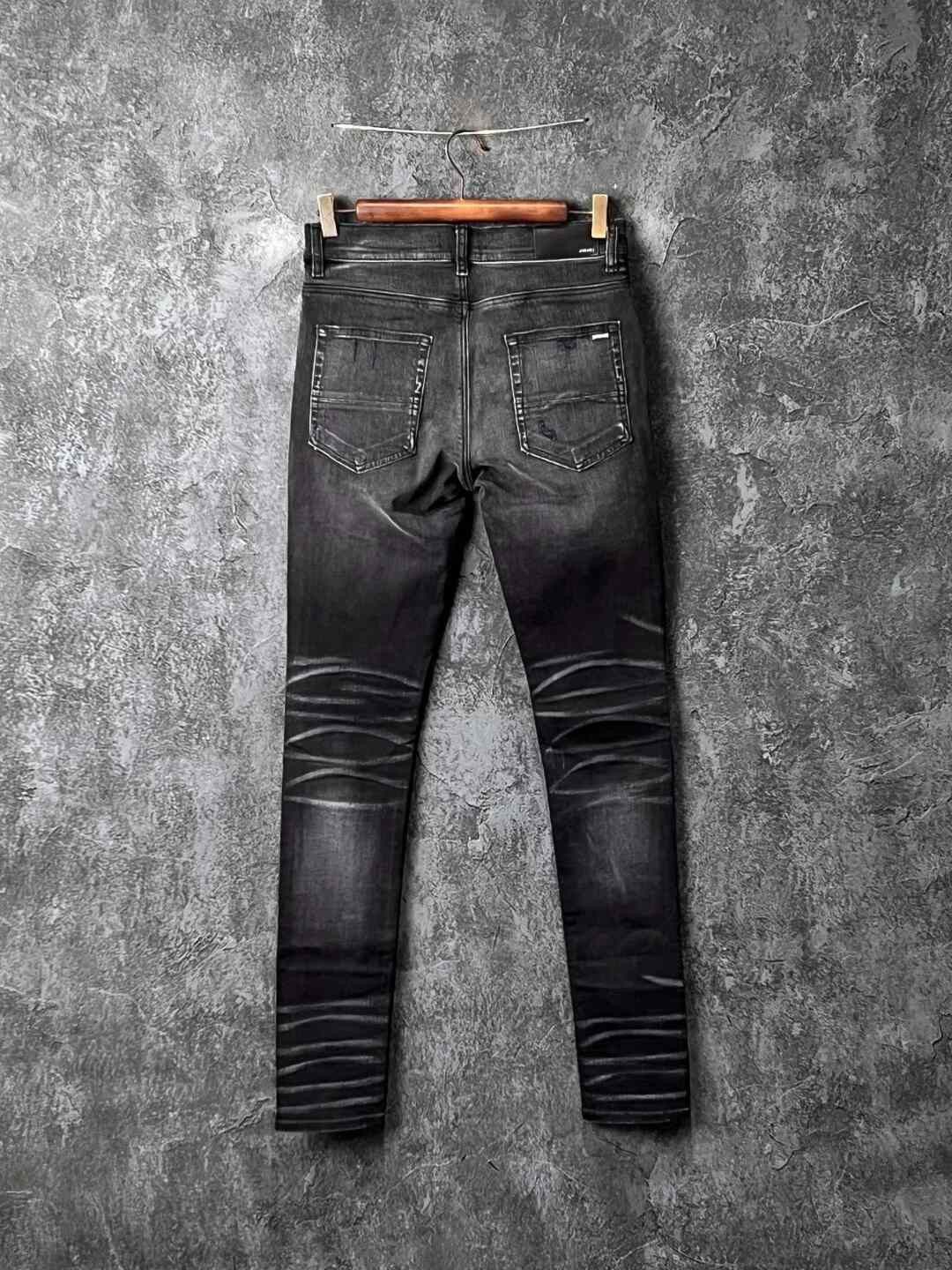 Amiri Amiri Denim Cotton Gray Casual Pants 32 Men Size US 32 / EU 48 - 2 Thumbnail