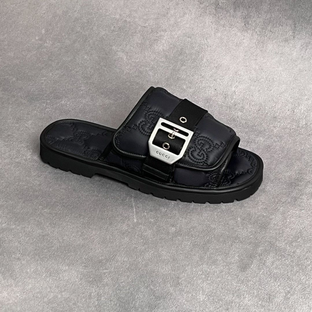 Gucci Gucci Casual Black Sandals 7 Men Size US 7 / EU 40 - 4 Thumbnail