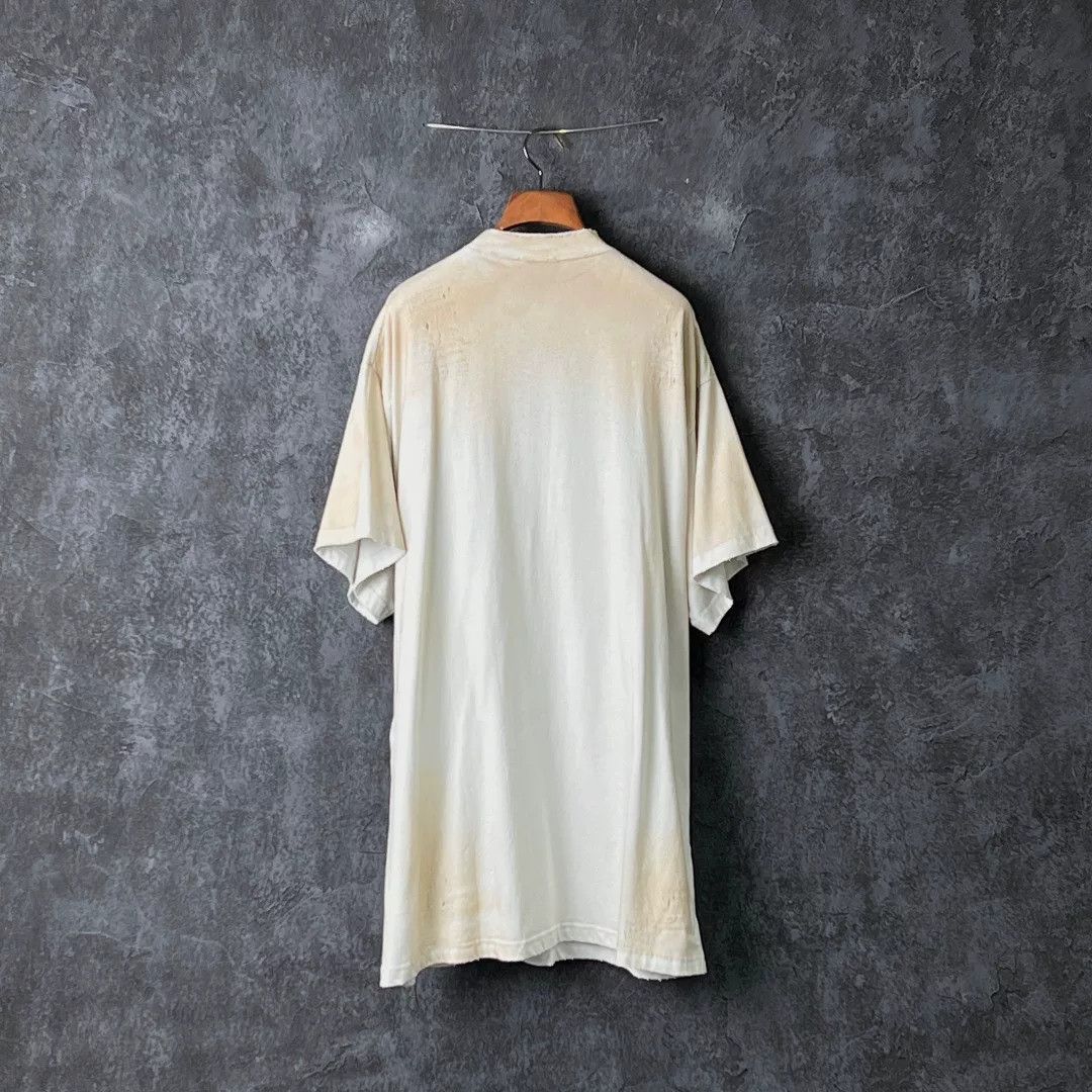 Balenciaga Balenciaga Cotton Embroidered T-Shirt m Men Size US M / EU 48-50 / 2 - 2 Thumbnail