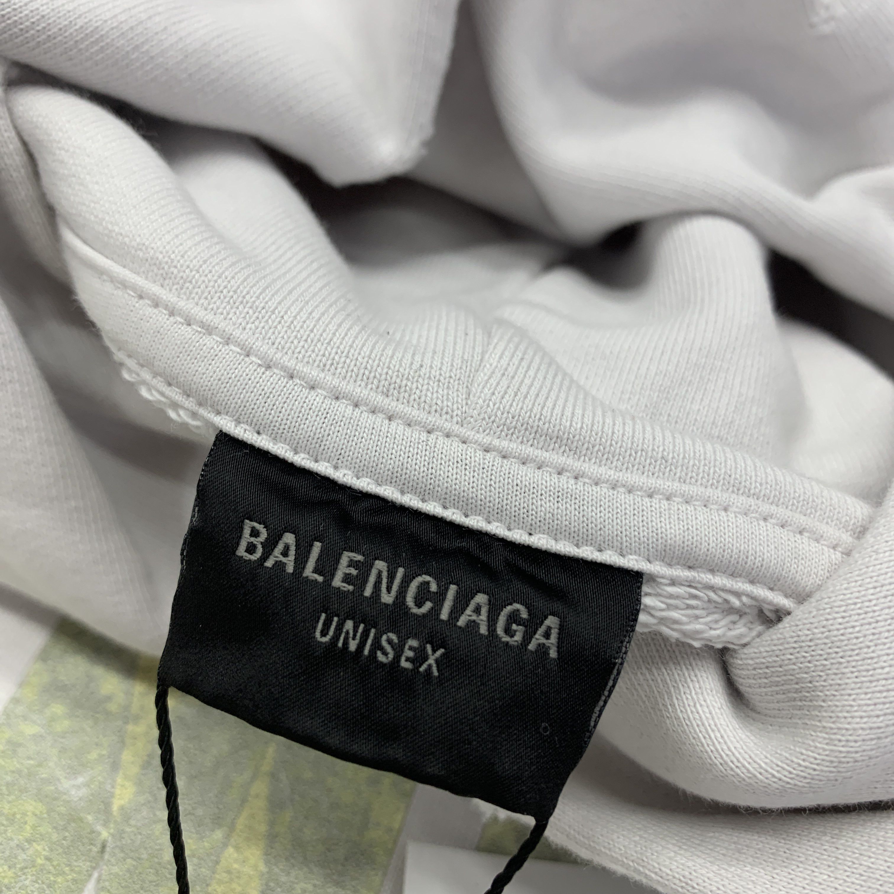 Balenciaga Balenciaga Distressed Logo Hoodie Size S Size US S / EU 44-46 / 1 - 4 Thumbnail