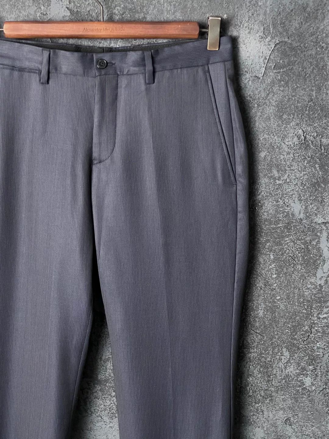Versace Versace Wool Gray Suit 40r Men Size 40R - 7 Thumbnail