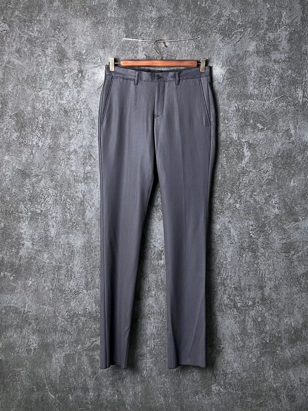 Versace Versace Wool Gray Suit 40r Men Size 40R - 5 Thumbnail
