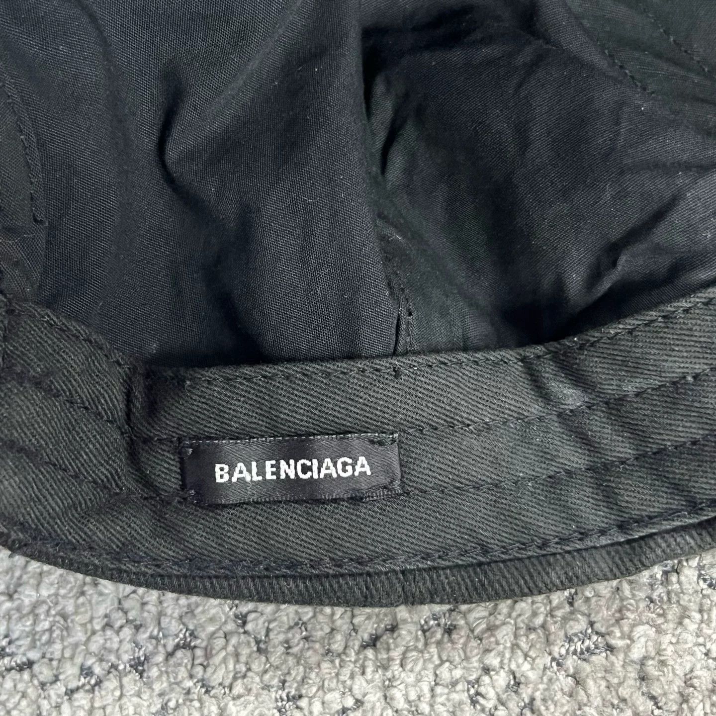 Balenciaga Balenciaga Embroidered Logo Baseball Cap L Size ONE SIZE - 4 Thumbnail