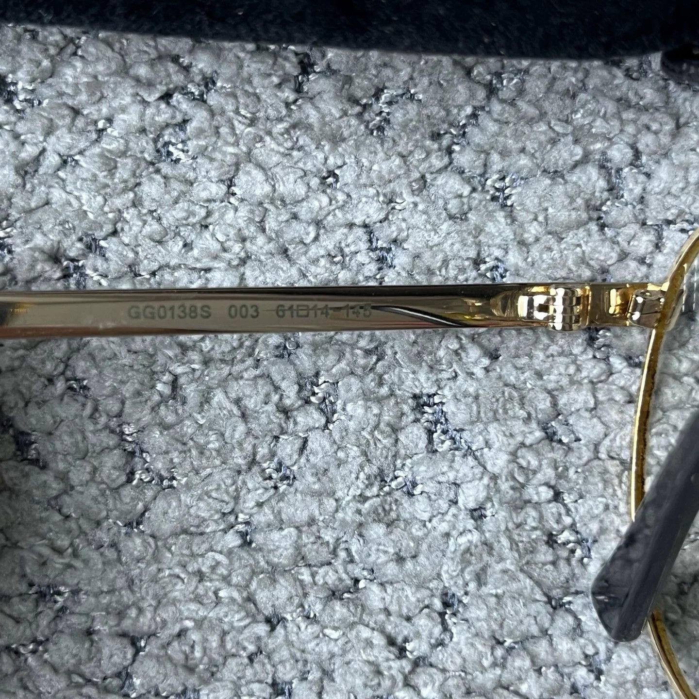 Gucci Gucci Web Stripe Round Optical Glasses ONE SIZE Size ONE SIZE - 6 Thumbnail
