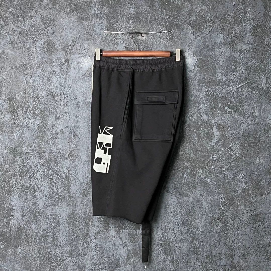 Rick Owens Rick Owens Cotton Black Shorts 34 Men Size US 34 / EU 50 - 6 Thumbnail