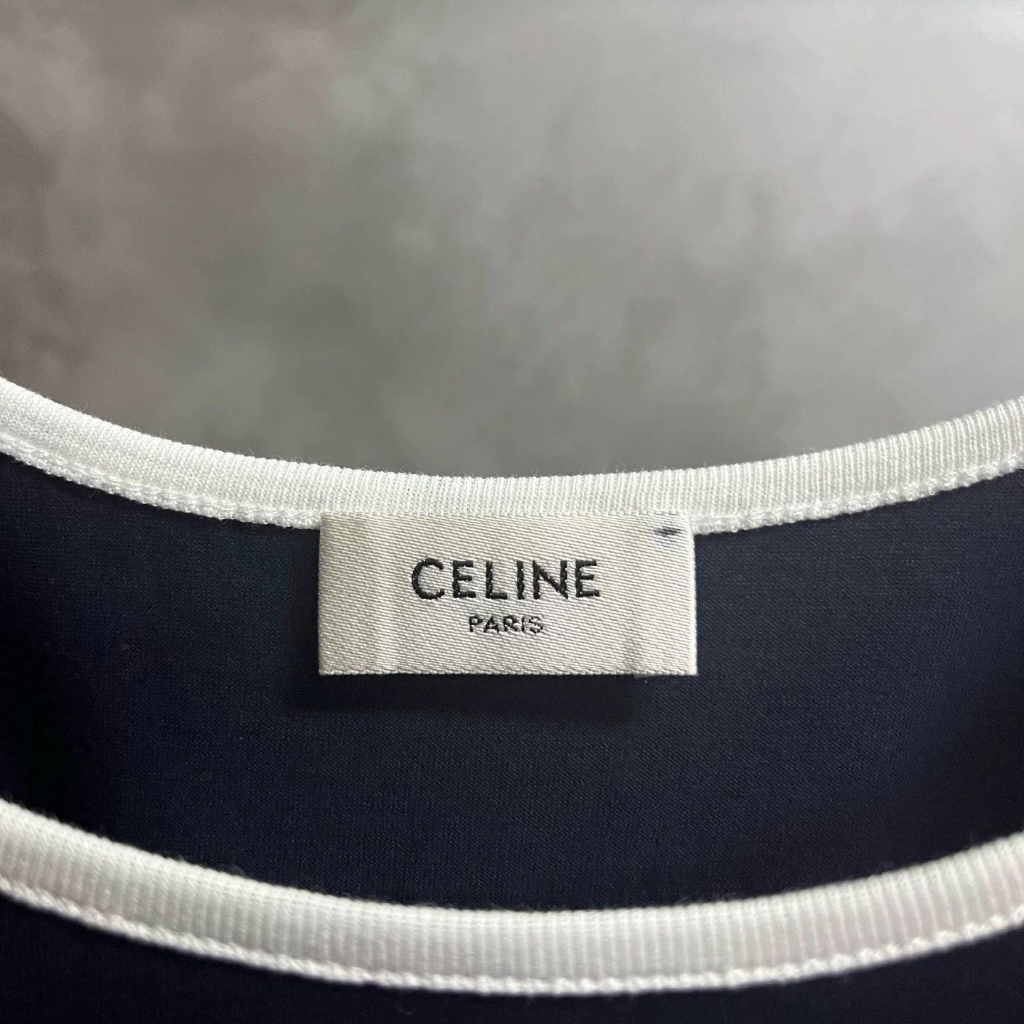 Celine CELINE Logo Print Tank Top M Size M / US 6-8 / IT 42-44 - 3 Thumbnail
