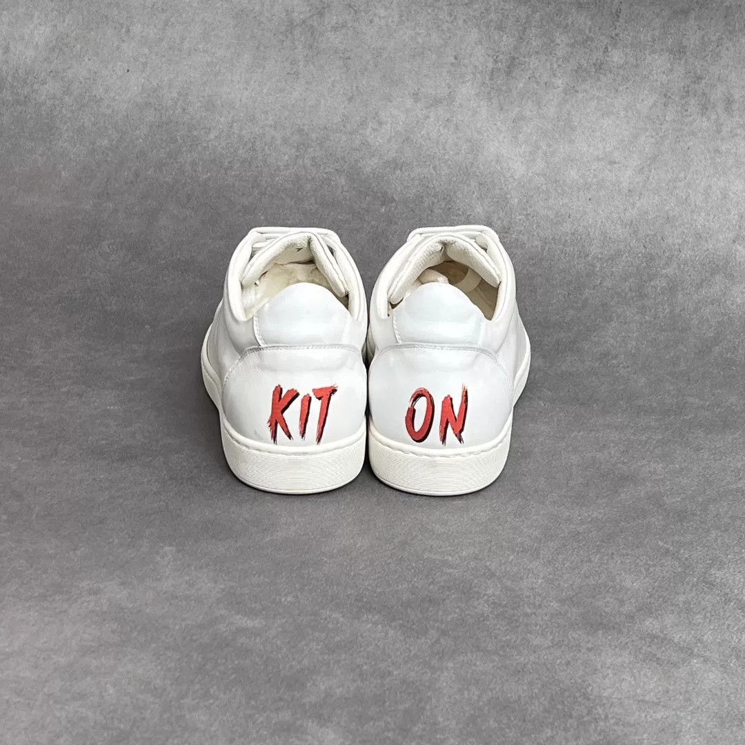Kiton Kiton Casual Printed Lowtop Sneakers 7.5 Men Size US 7.5 / EU 40-41 - 3 Thumbnail