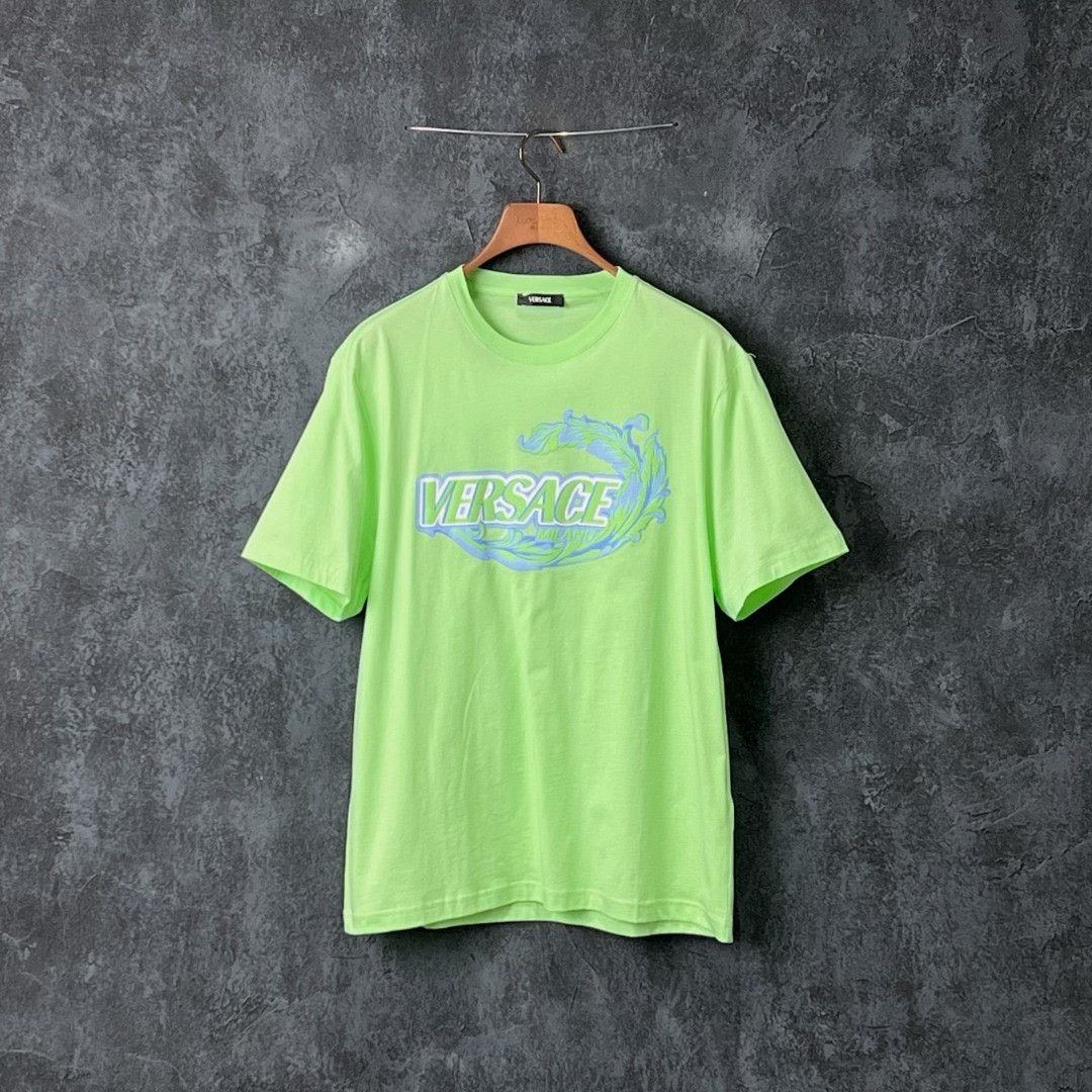 Versace Versace Cotton Printed Multi T-Shirt s Men Size US S / EU 44-46 / 1 - 7 Thumbnail