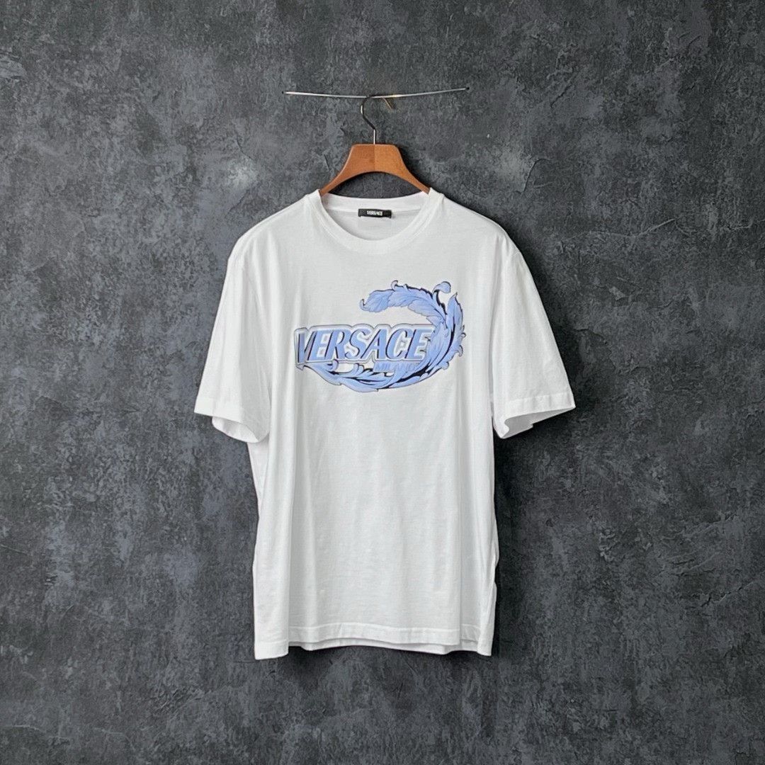 Versace Versace Cotton Printed Multi T-Shirt s Men Size US S / EU 44-46 / 1 - 4 Thumbnail
