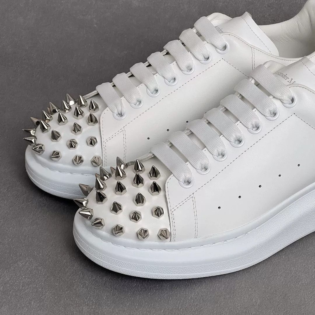 Alexander McQueen Alexander McQueen Casual White Lowtop Sneakers 10 Men Size US 10 / EU 43 - 3 Thumbnail