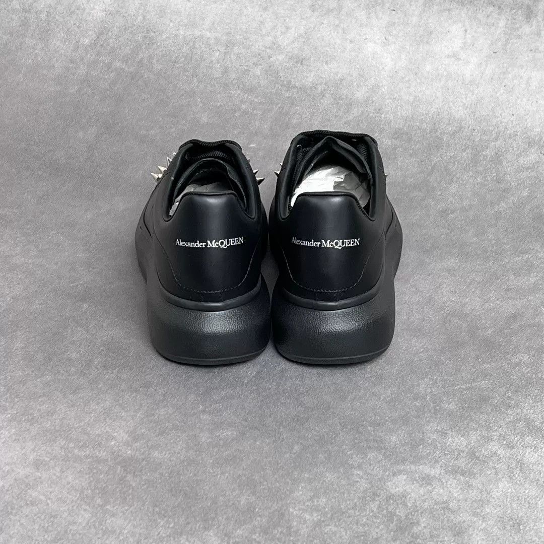 Alexander McQueen Alexander McQueen Leather Black Lowtop Sneakers 10 Men Size US 10 / EU 43 - 8 Thumbnail