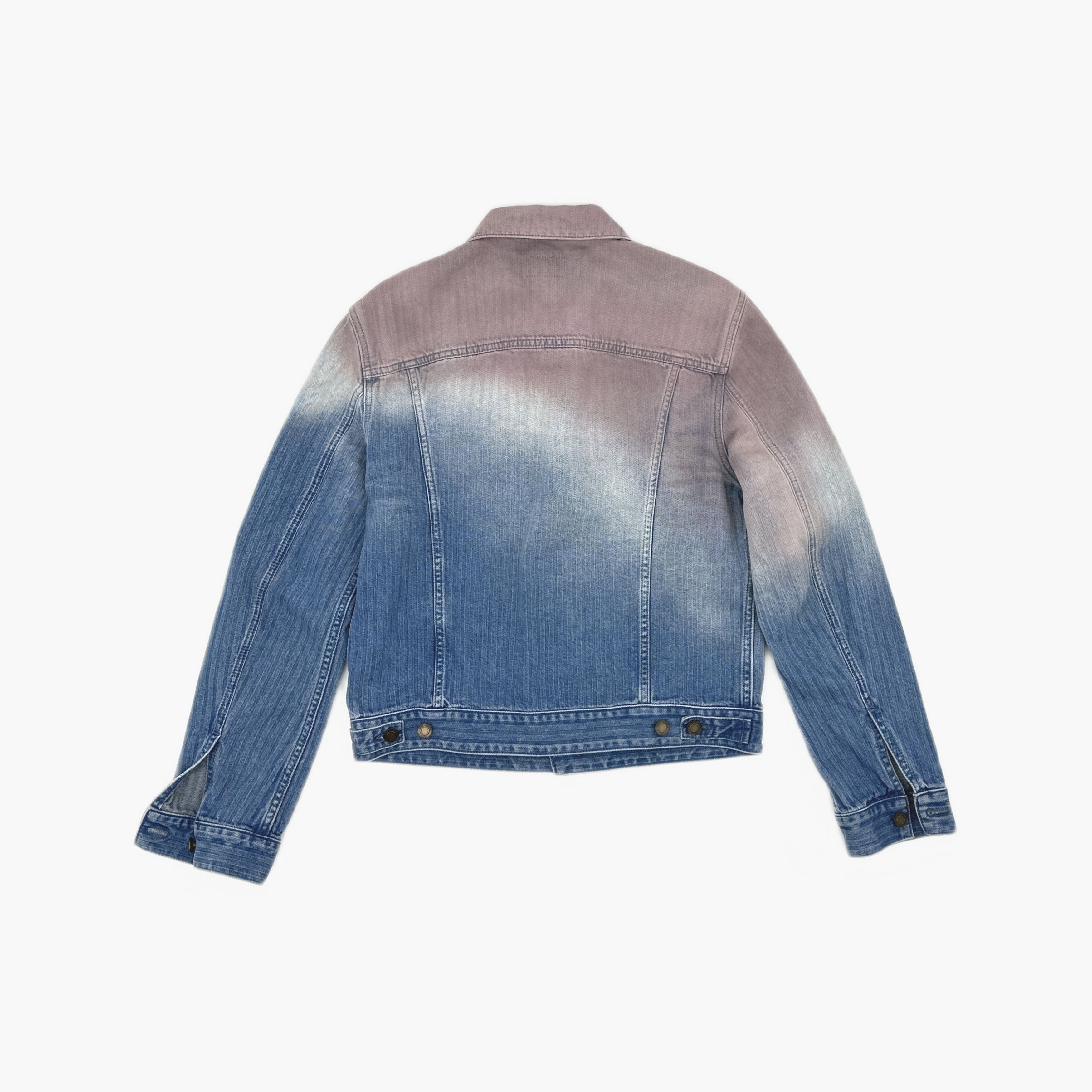 Saint Laurent Paris Saint Laurent Gradient Denim Jacket XL Size US XL / EU 56 / 4 - 3 Thumbnail