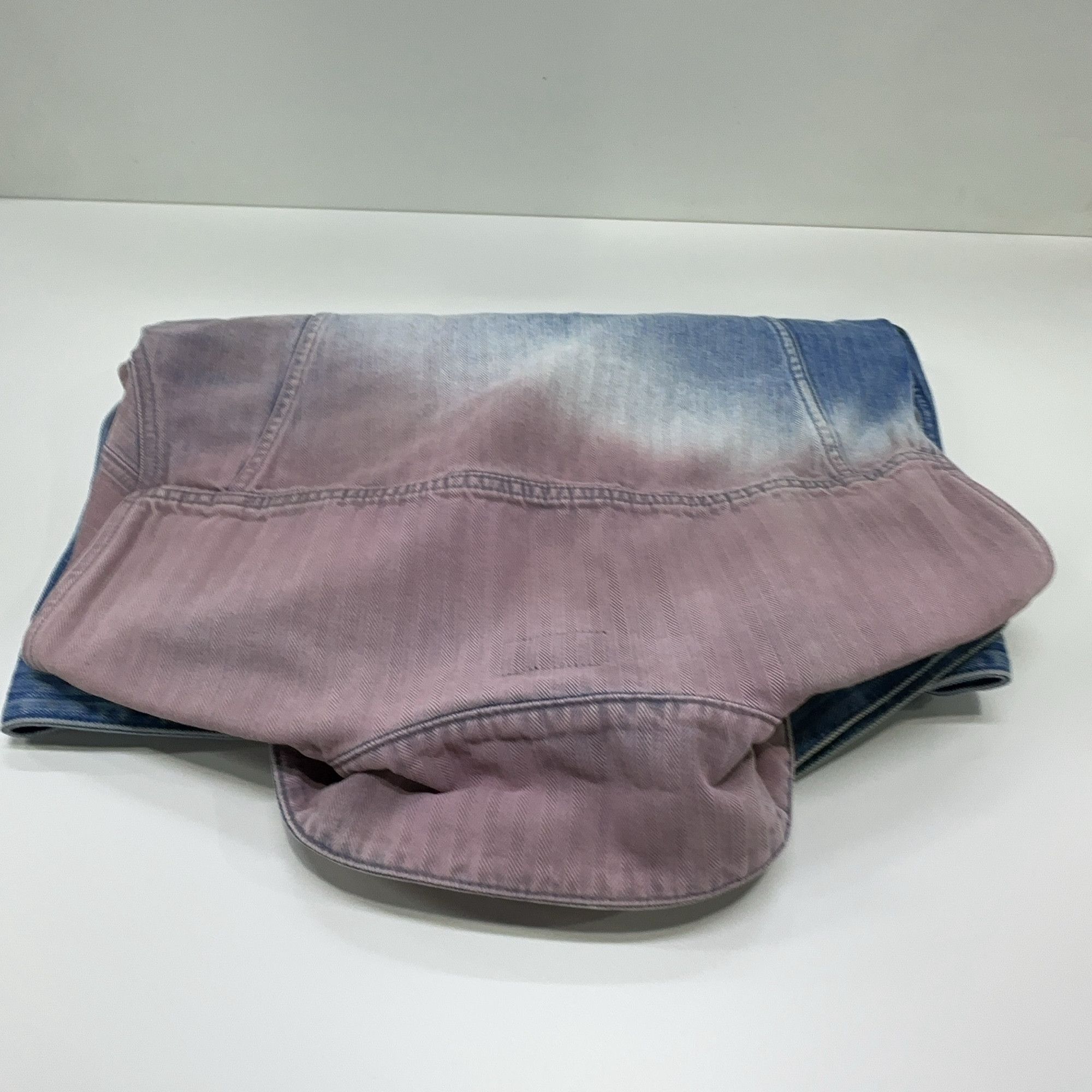 Saint Laurent Paris Saint Laurent Gradient Denim Jacket XL Size US XL / EU 56 / 4 - 12 Thumbnail