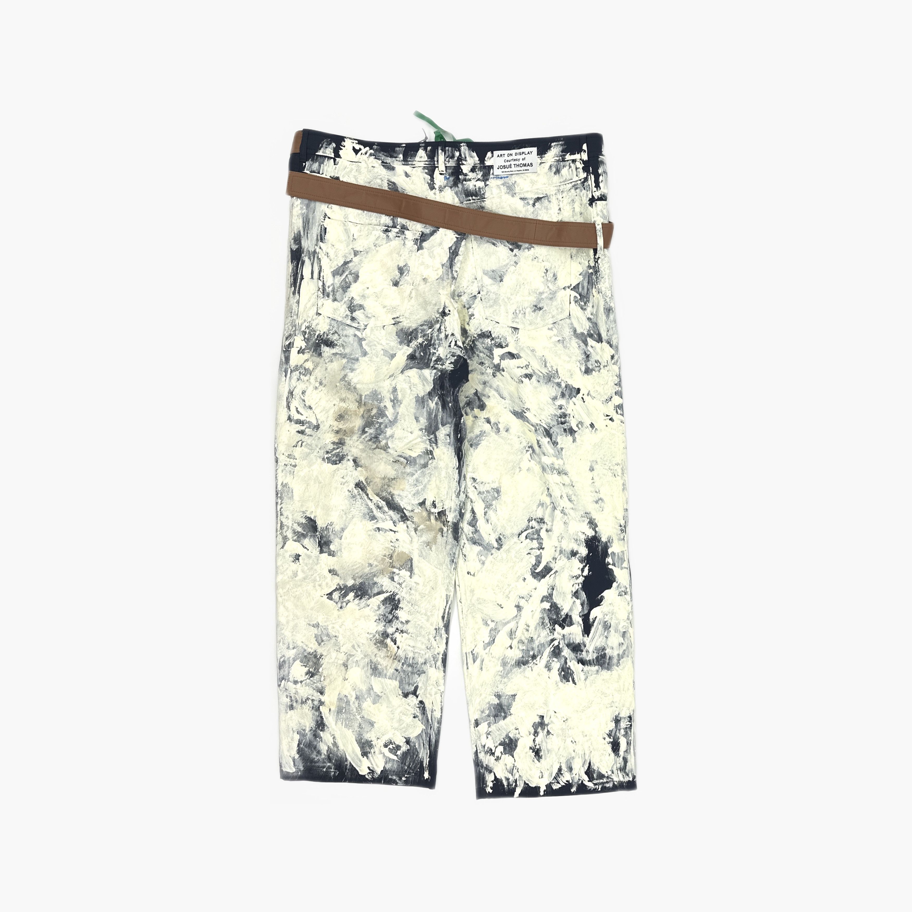 Lanvin Lanvin x Gallery Dept. Paint Splatter Wool Trousers 48 Size US 32 / EU 48 - 3 Thumbnail