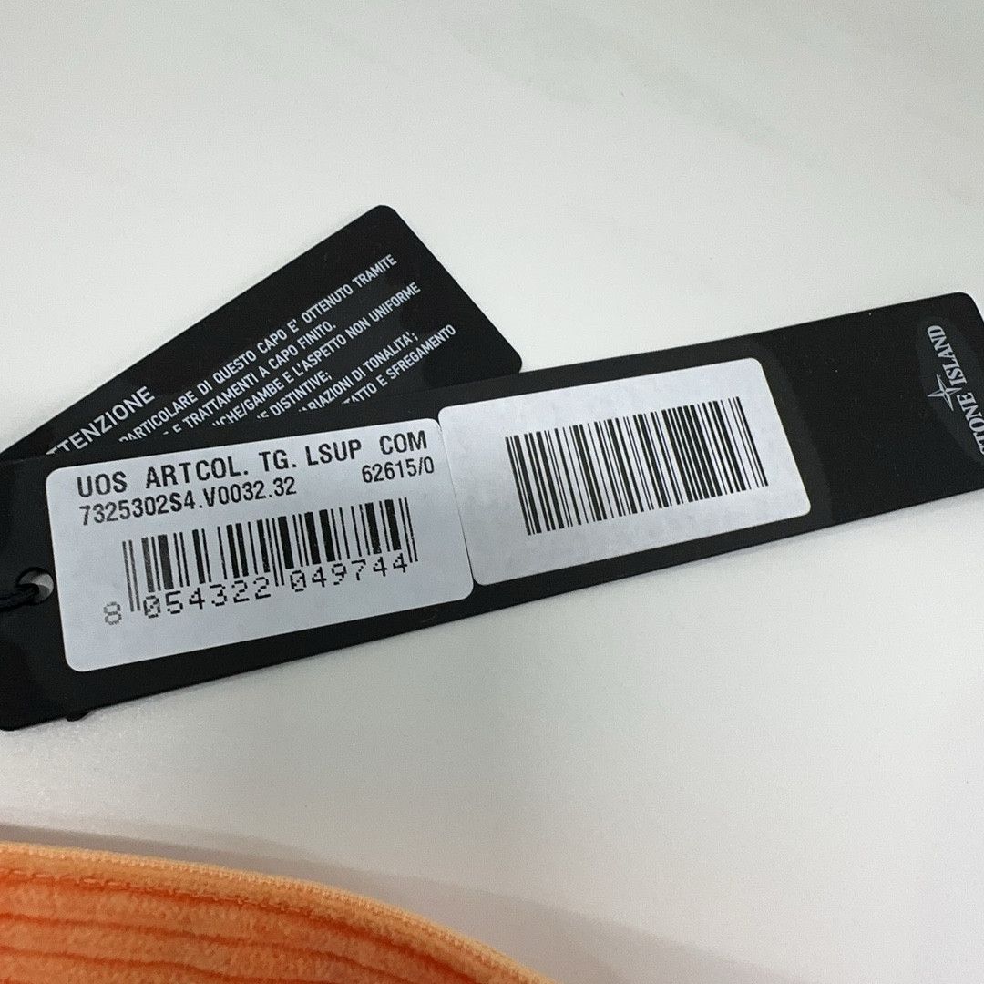 Stone Island × Supreme Supreme x Stone Island Orange Corduroy Pants Size 32 Size US 32 / EU 48 - 5 Thumbnail