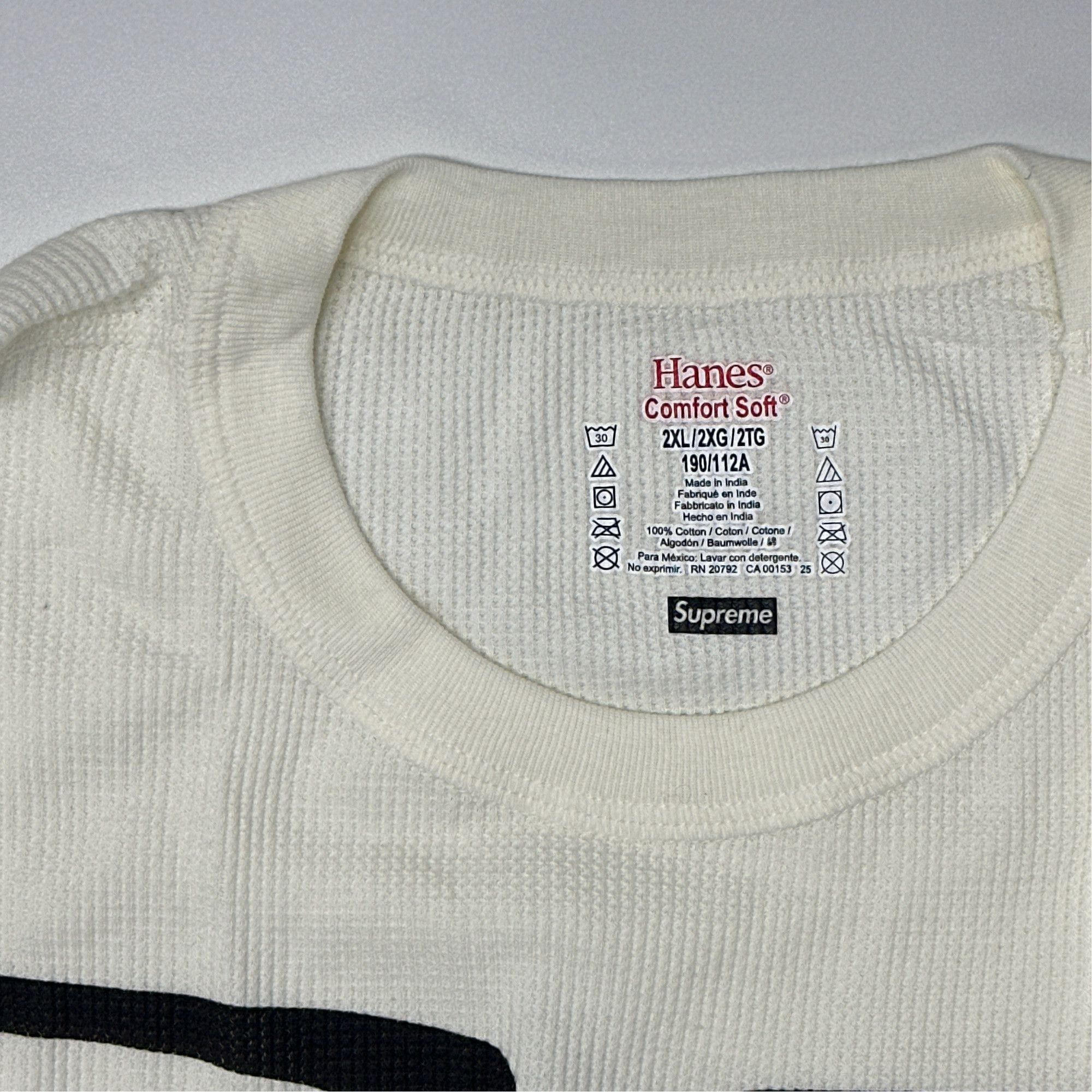 Supreme Supreme x Hanes Skeleton Thermal Crew XXL Size US XXL / EU 58 / 5 - 4 Thumbnail