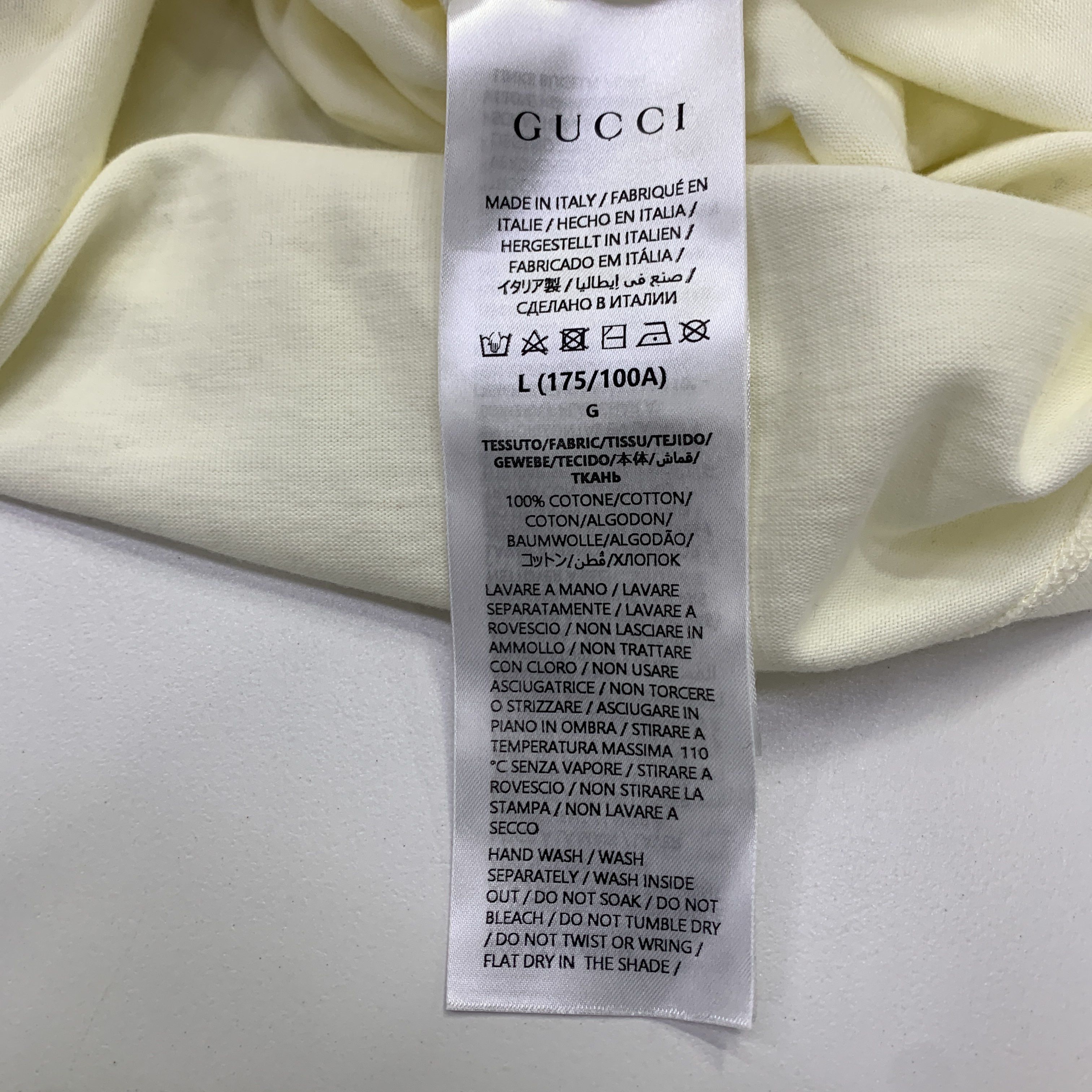 Gucci Gucci Lido Blade Print T-Shirt L Size US L / EU 52-54 / 3 - 3 Thumbnail
