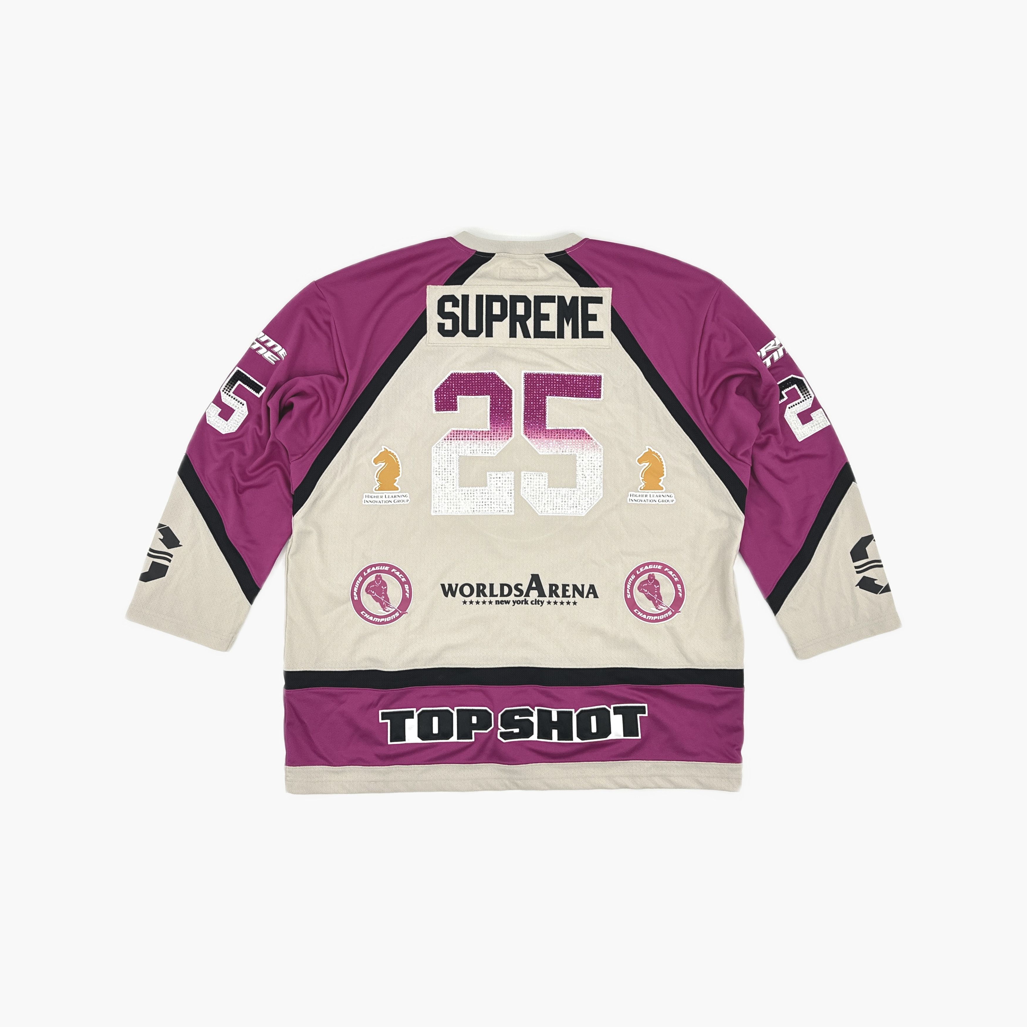 Supreme Supreme Rhinestone Hockey Jersey Size XL Size US XL / EU 56 / 4 - 3 Thumbnail
