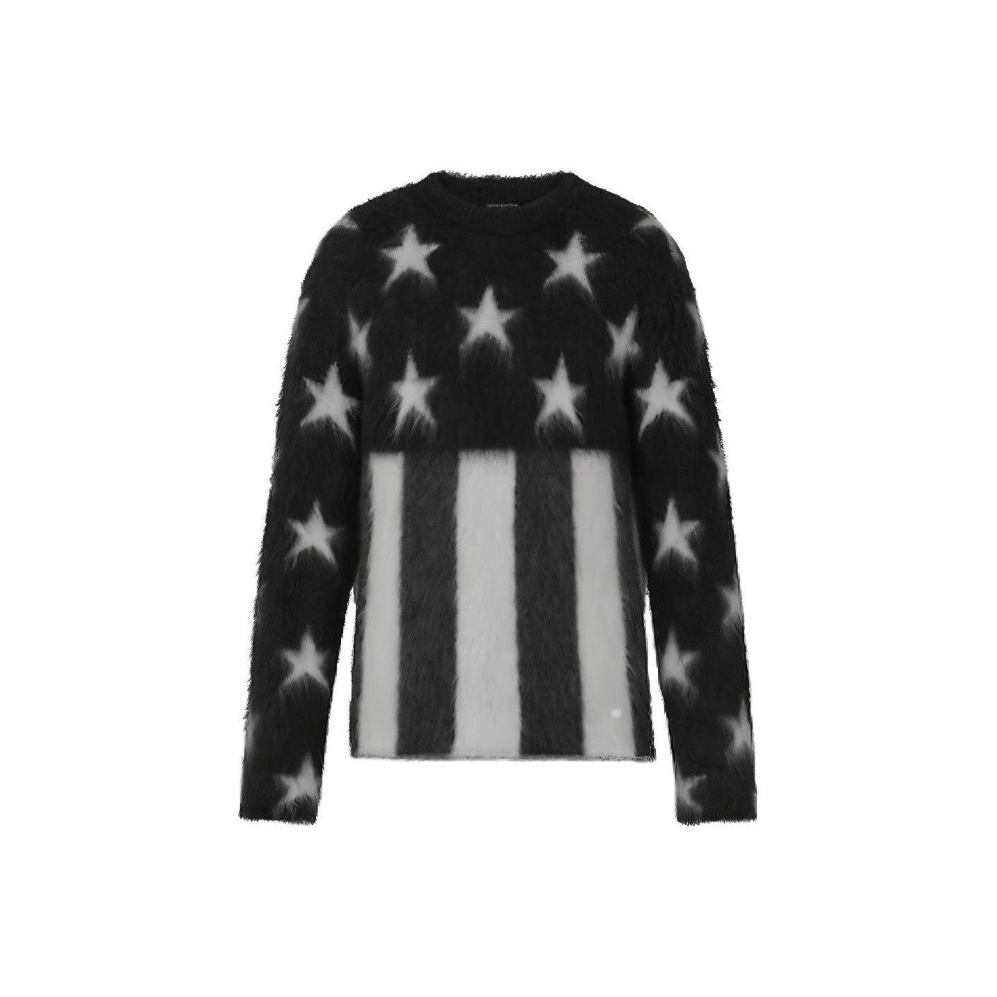 Louis Vuitton Louis Vuitton Star Stripe Mohair Sweater Size L Size US L / EU 52-54 / 3 - 2 Thumbnail