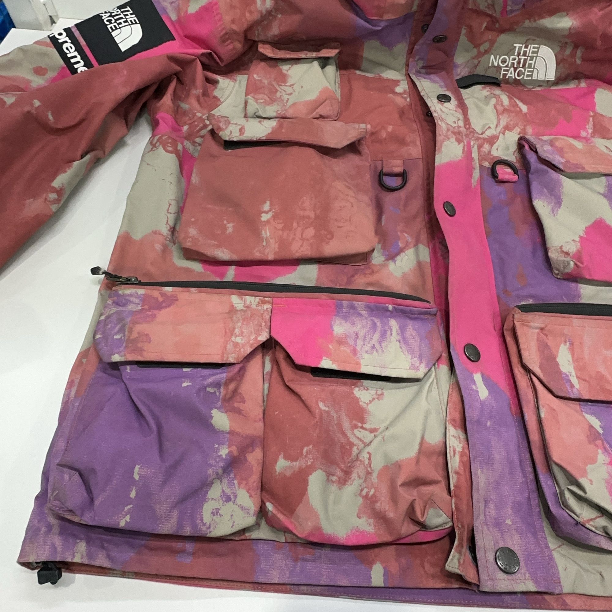 Supreme Supreme x The North Face Tie-Dye Cargo Jacket Size M Size US M / EU 48-50 / 2 - 14 Thumbnail