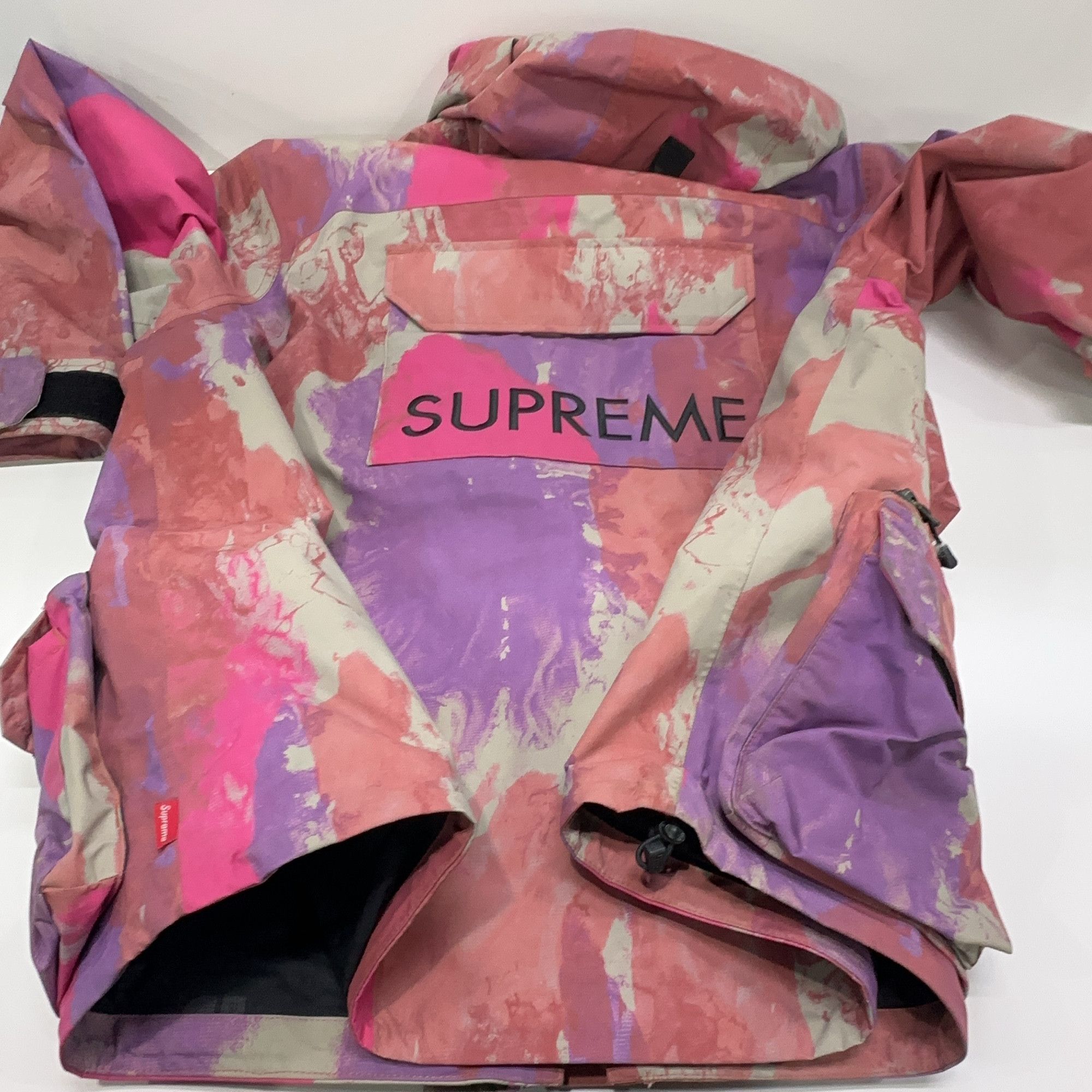 Supreme Supreme x The North Face Tie-Dye Cargo Jacket Size M Size US M / EU 48-50 / 2 - 17 Thumbnail