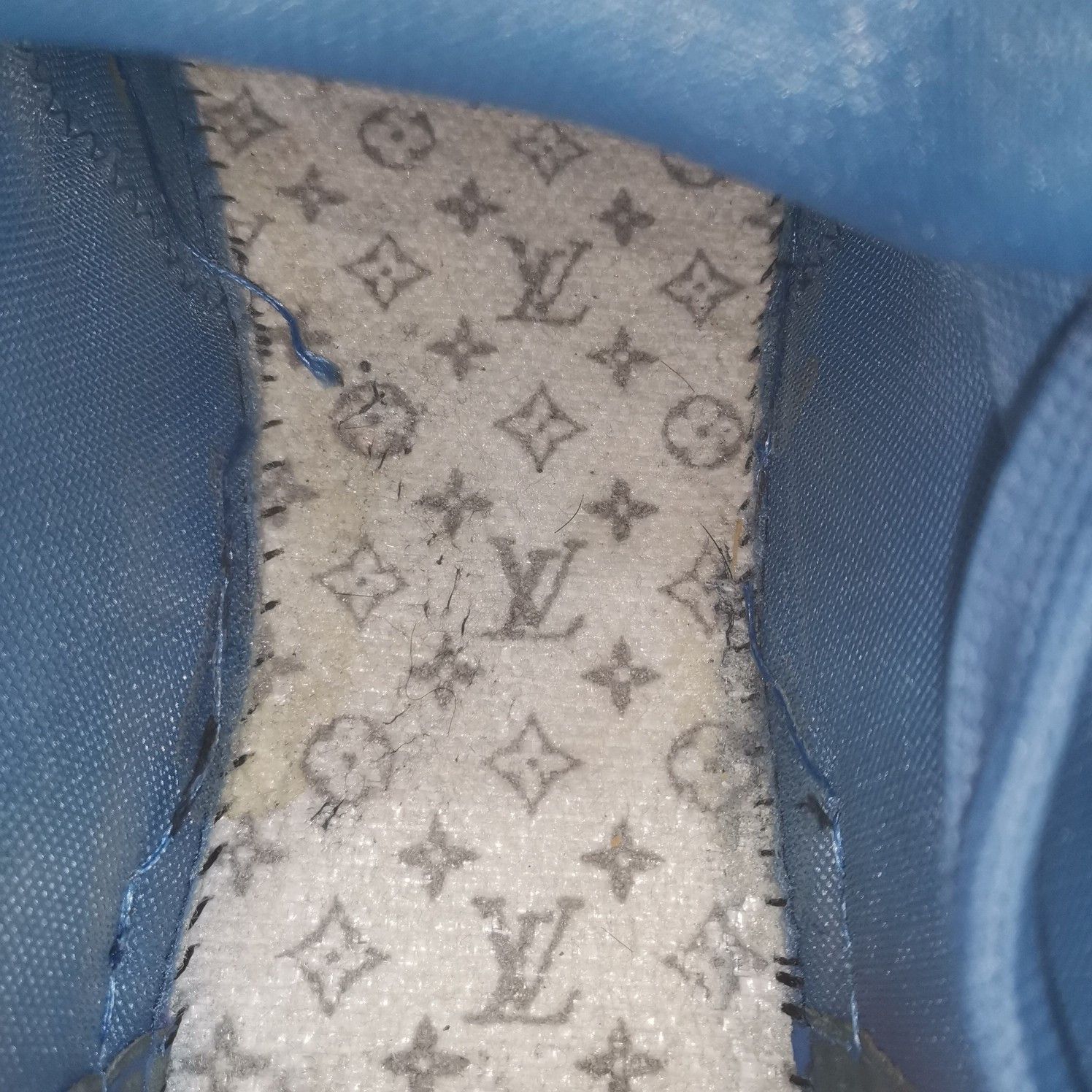 Louis Vuitton Louis Vuitton Monogram Denim Trainer Sneakers 9.5 Size US 9.5 / EU 42-43 - 13 Thumbnail