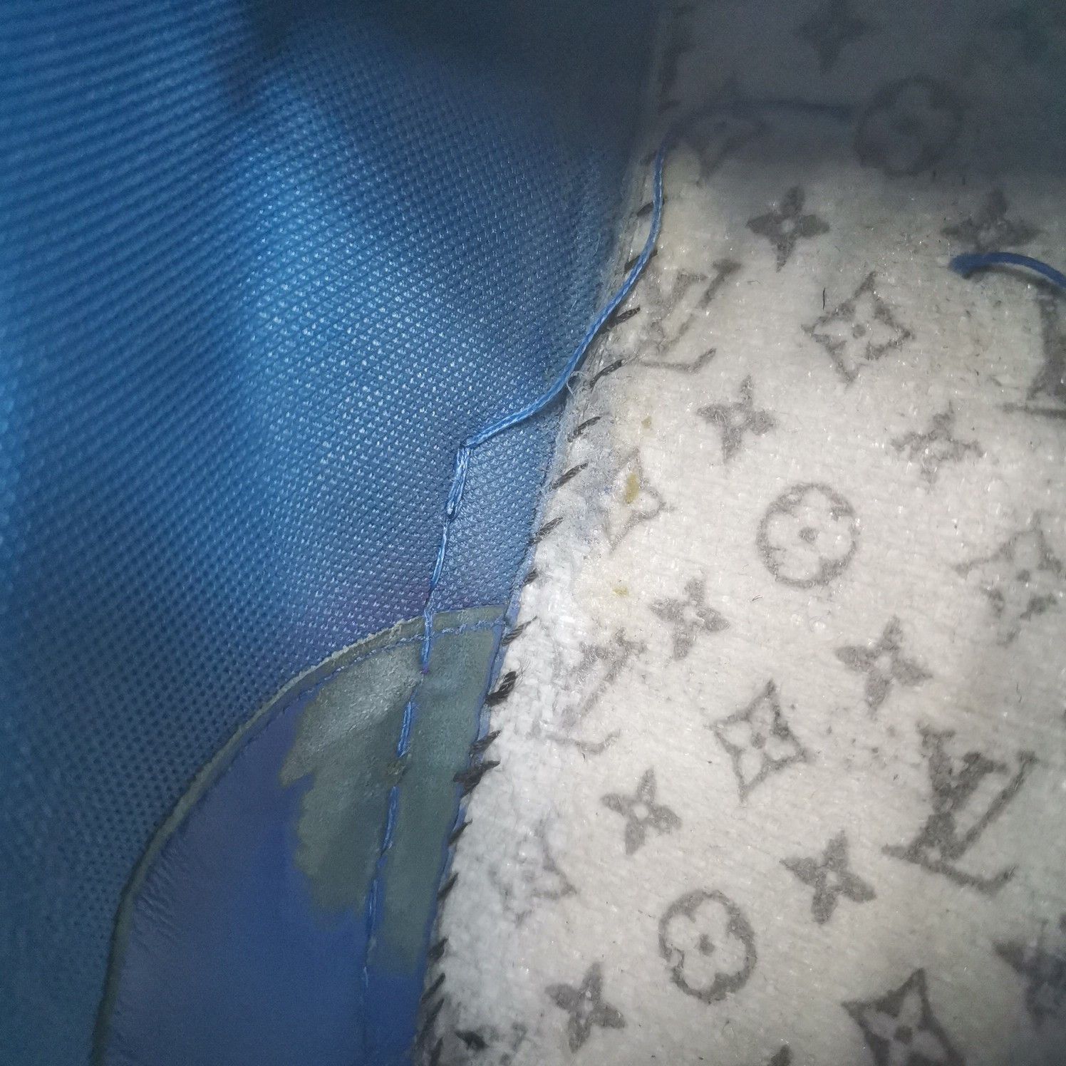 Louis Vuitton Louis Vuitton Monogram Denim Trainer Sneakers 9.5 Size US 9.5 / EU 42-43 - 12 Thumbnail