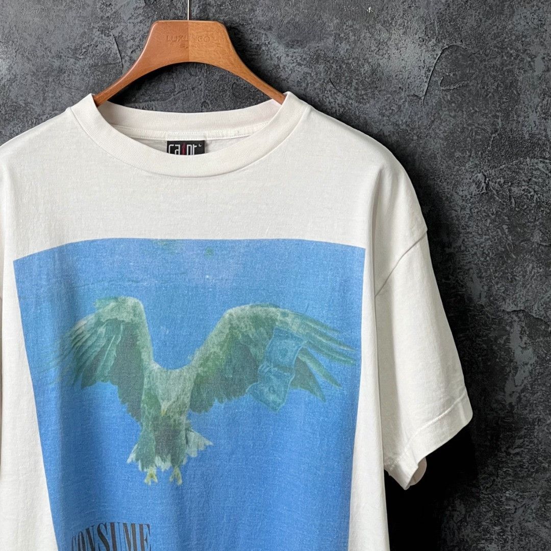 Saint Michael Saint Michael Cotton Printed T-Shirt m Men Size US M / EU 48-50 / 2 - 3 Thumbnail