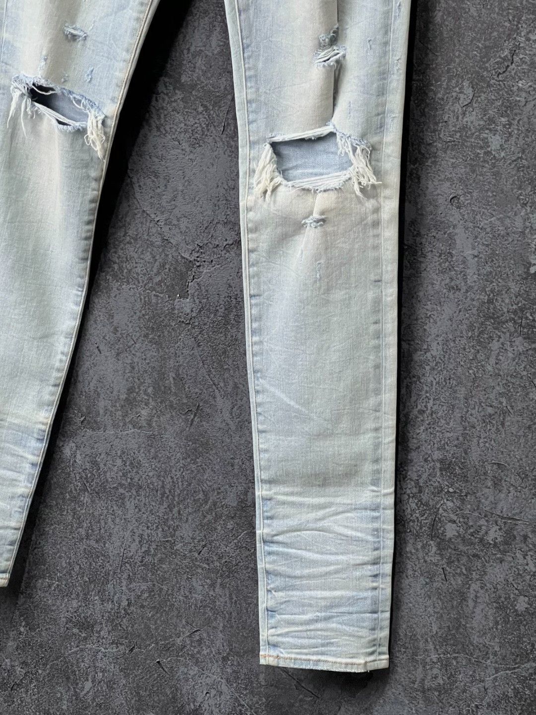 Amiri Amiri Denim Cotton Blue Casual Pants 32 Men Size US 32 / EU 48 - 6 Thumbnail