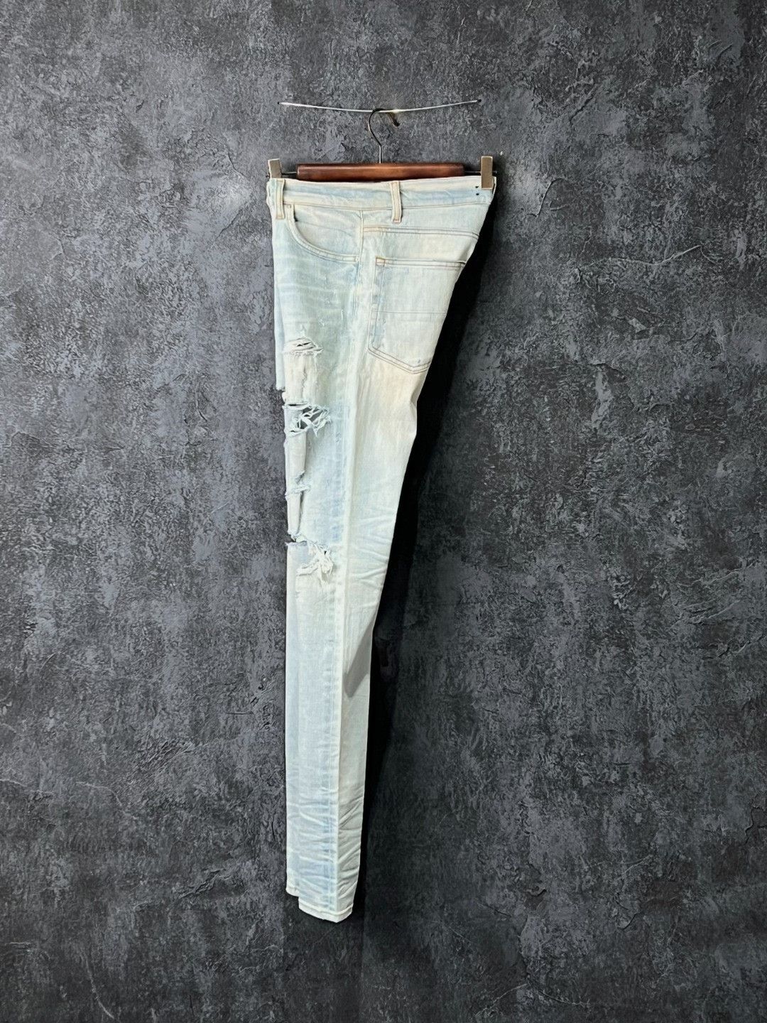 Amiri Amiri Denim Cotton Blue Casual Pants 32 Men Size US 32 / EU 48 - 7 Thumbnail