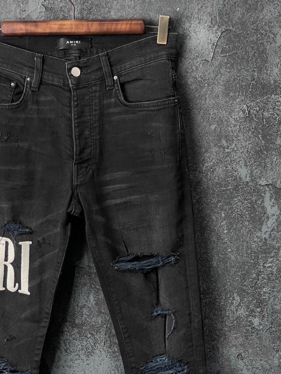 Amiri Amiri Denim Embroidered Casual Pants 32 Men Size US 32 / EU 48 - 3 Thumbnail