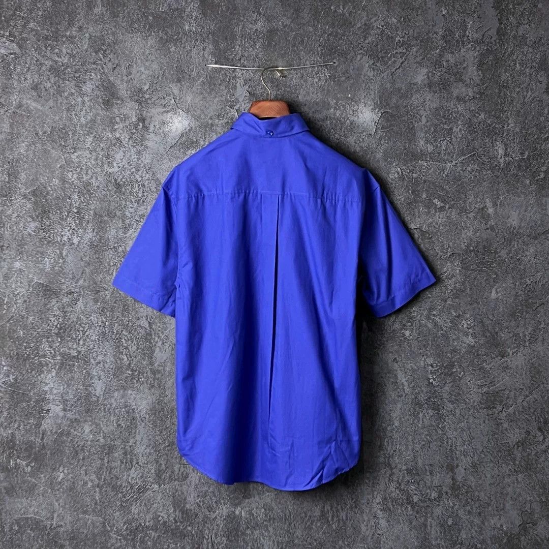 Burberry Burberry Cotton Blue Shirt xl Men Size US XL / EU 56 / 4 - 2 Thumbnail