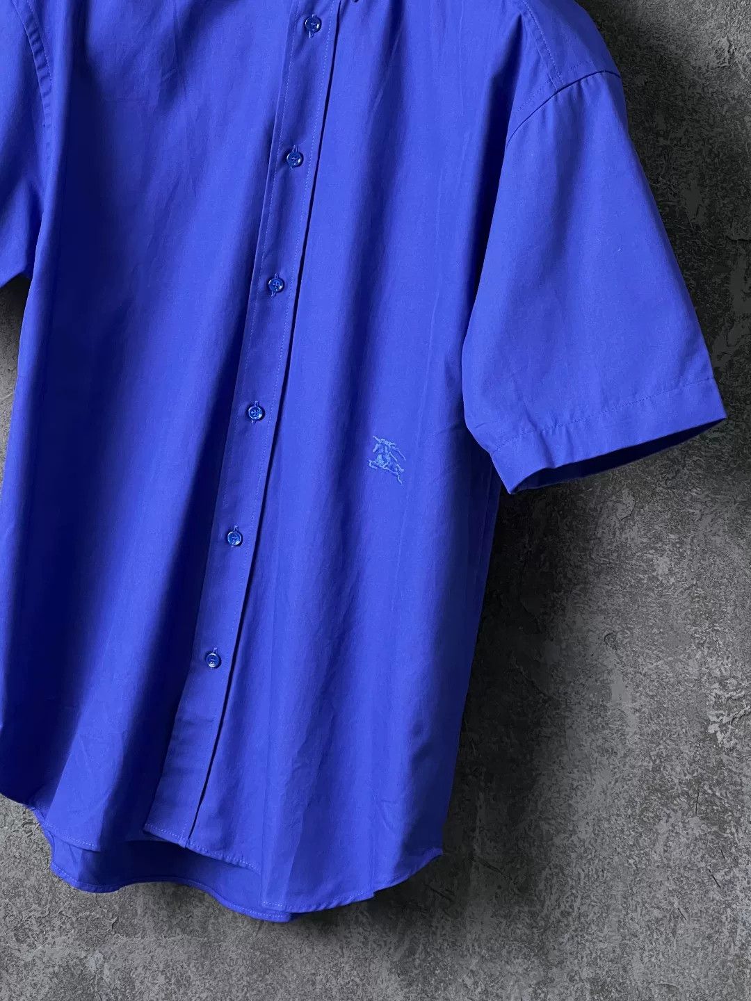 Burberry Burberry Cotton Blue Shirt xl Men Size US XL / EU 56 / 4 - 5 Thumbnail