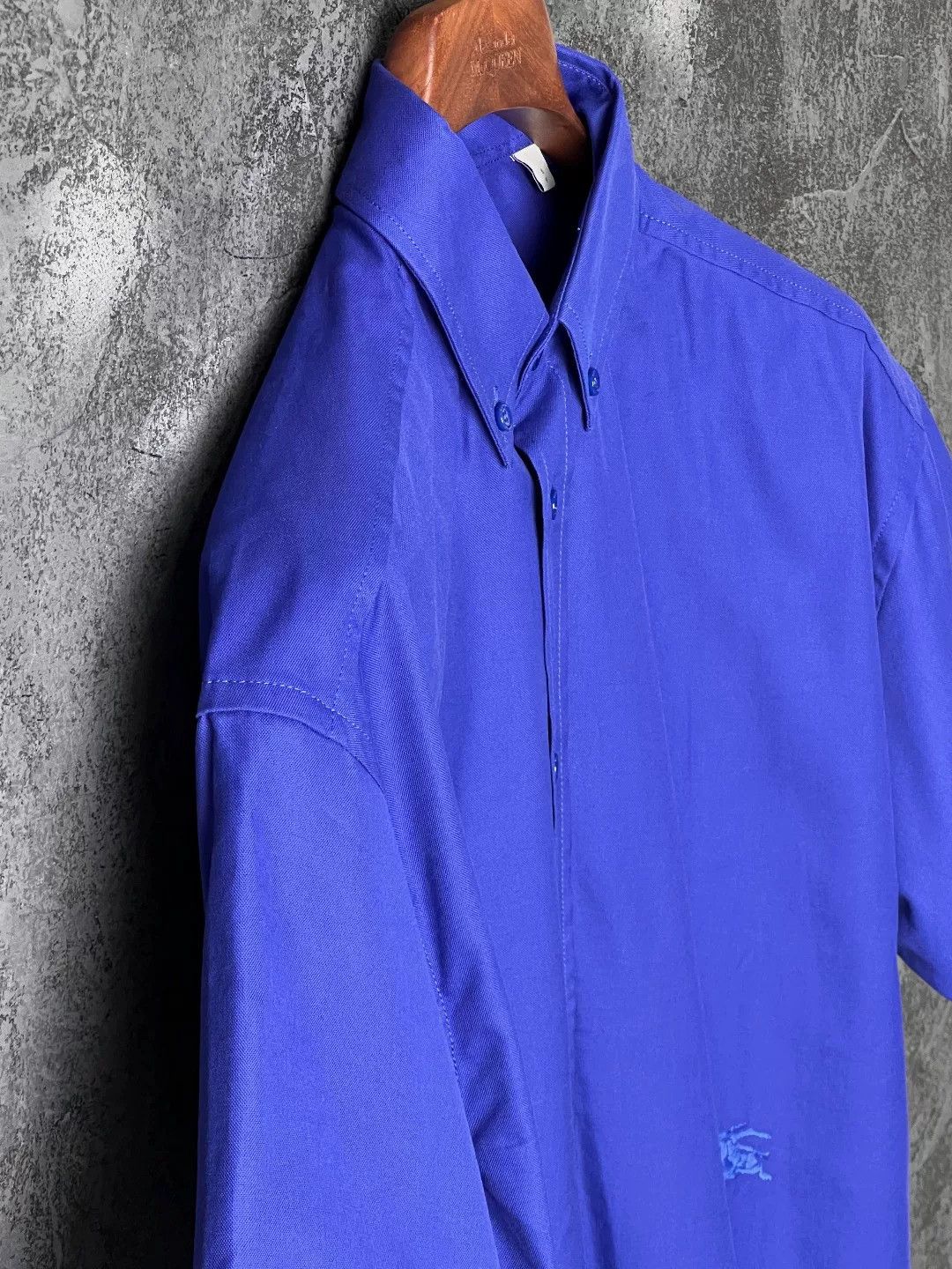 Burberry Burberry Cotton Blue Shirt xl Men Size US XL / EU 56 / 4 - 6 Thumbnail