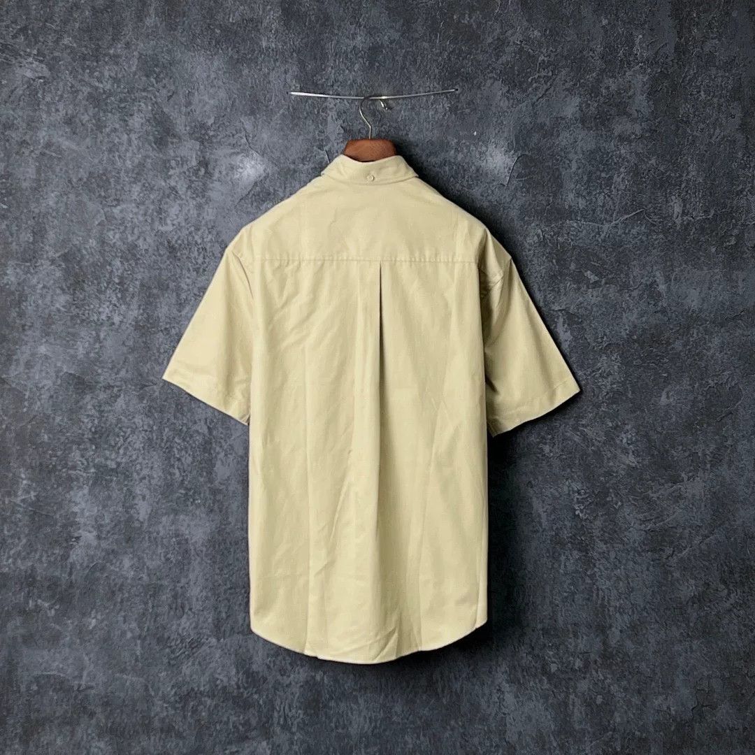 Burberry Burberry Cotton Green Shirt s Men Size US S / EU 44-46 / 1 - 2 Thumbnail